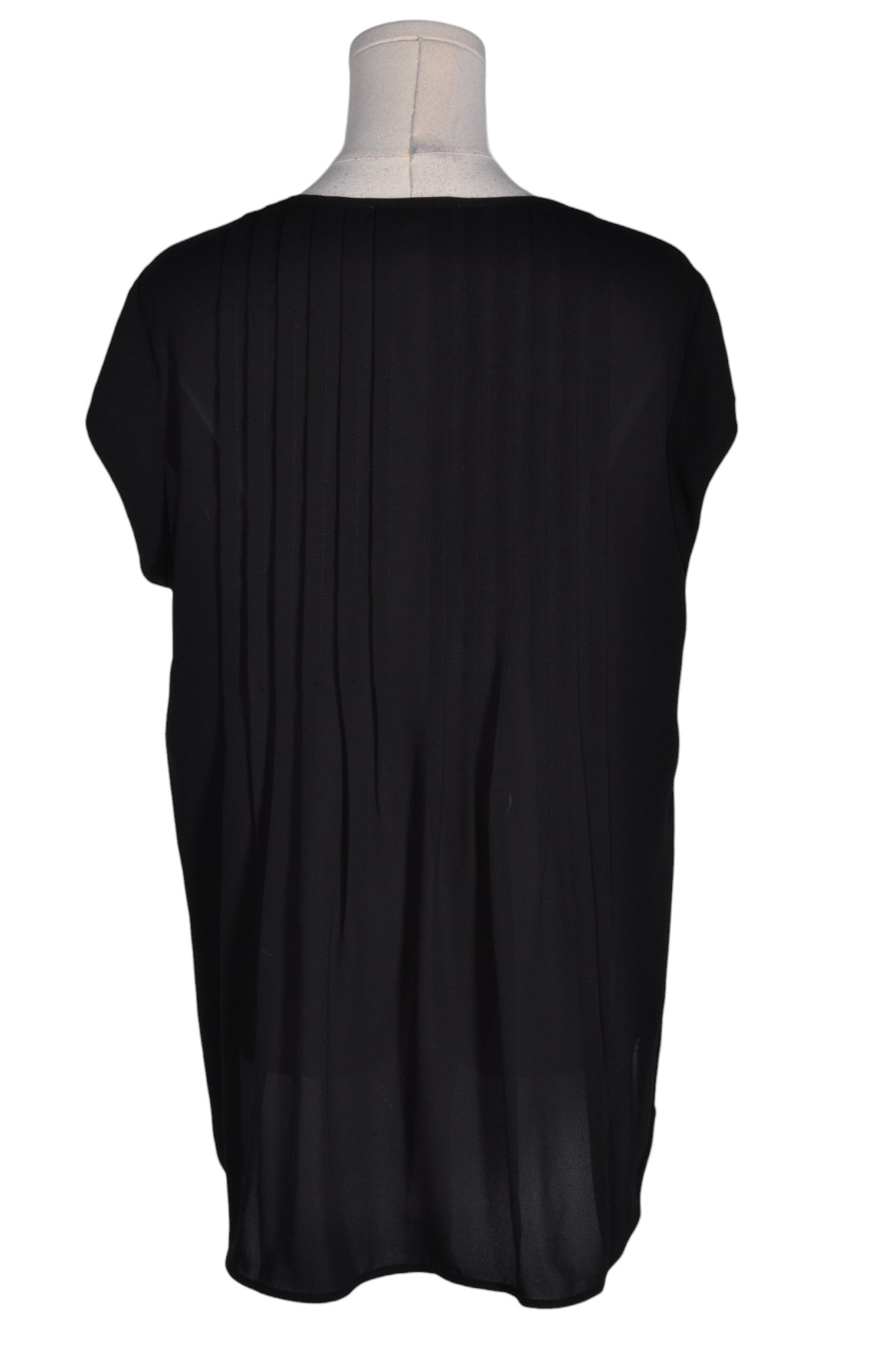 Stylish PALE SKY Women's Regular-Fit Black Blouse - Size L