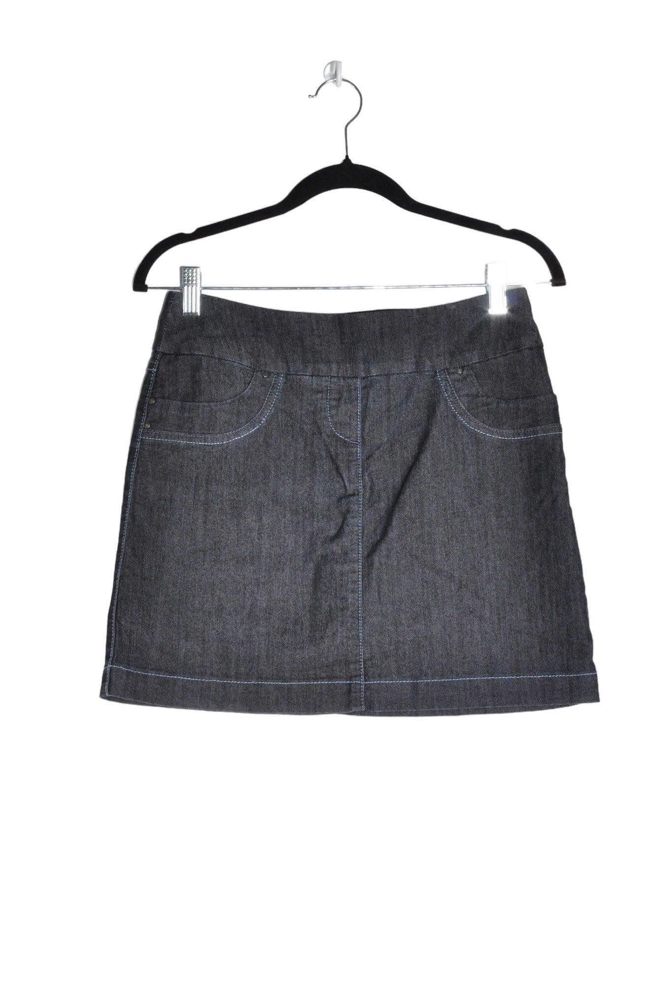 Stylish CONTRAST Women's Blue Casual Skirts with Regular Fit - Size 2