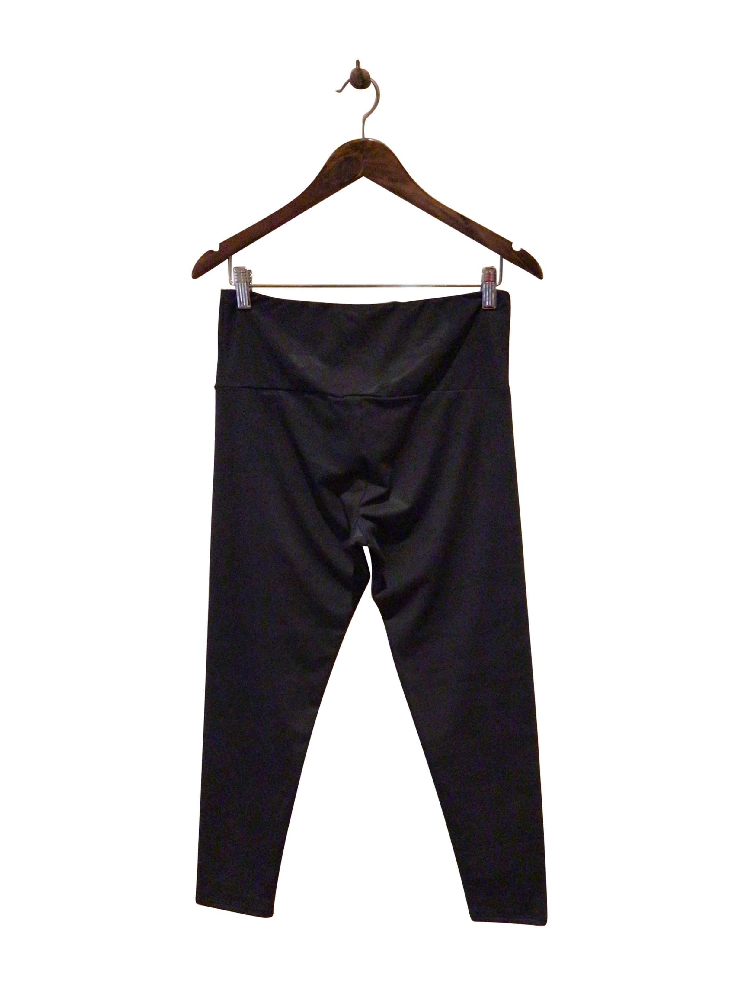 ONZIE Stylish Regular Fit Black Pant - Size L