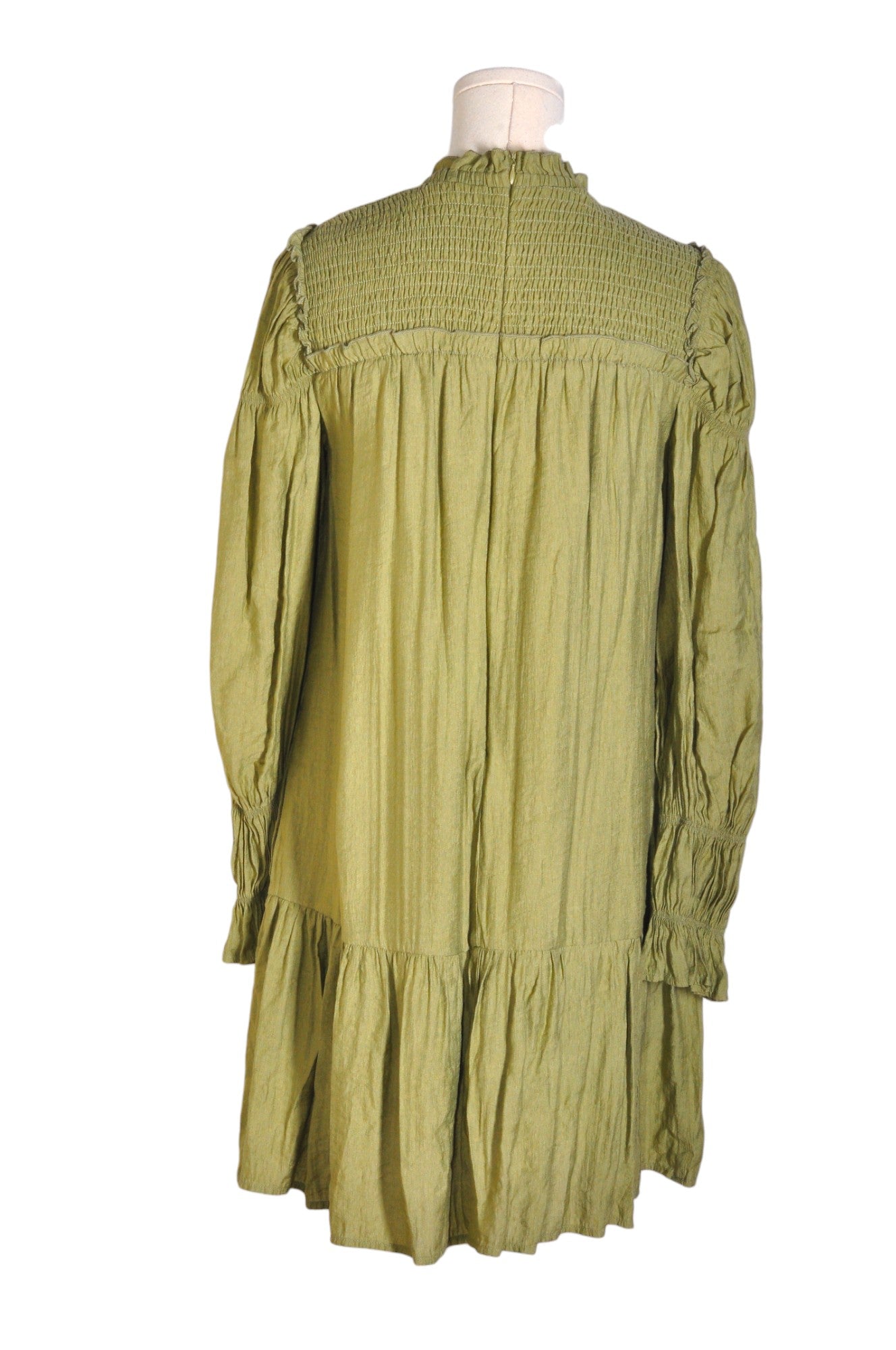 Stunning MOON RIVER Women's Green Regular-Fit Drop Waist Dress - Size S
