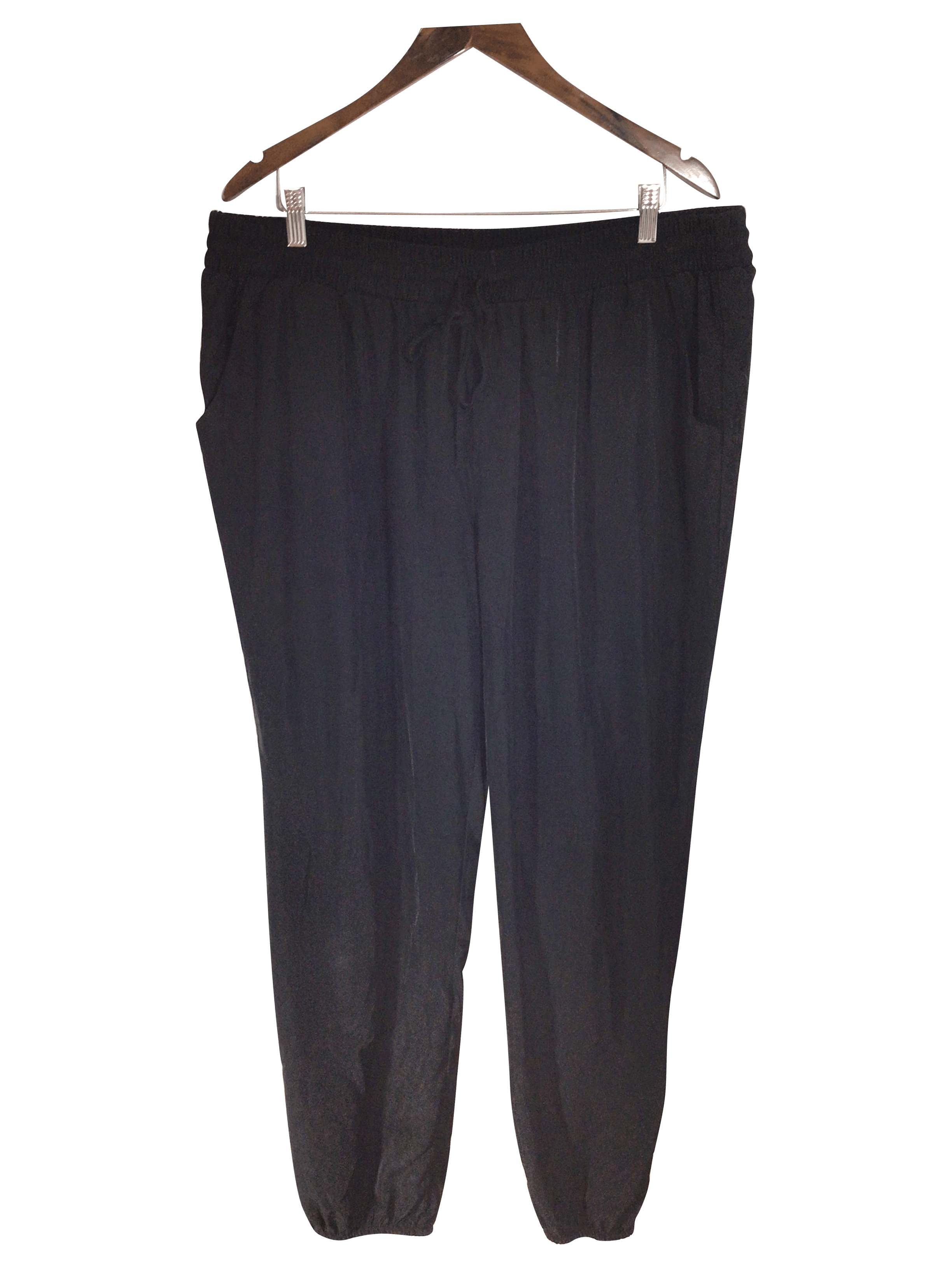 FOREVER 21 Stylish Women's Black Regular Fit 3X Work Pants