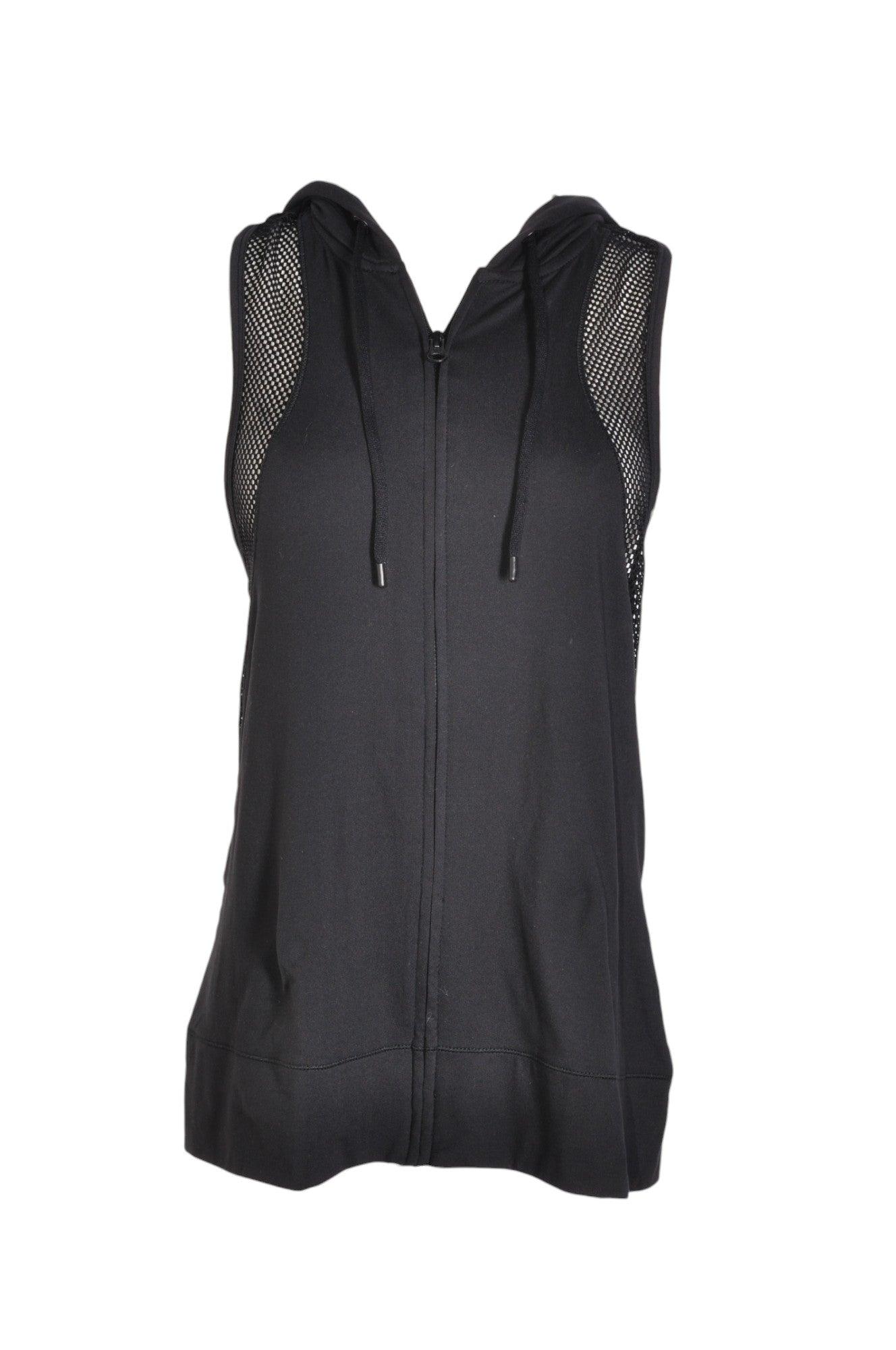 Stylish LIVE LOVE DREAM Women's Black Regular-Fit Sleeveless Sweatshirt - Size S