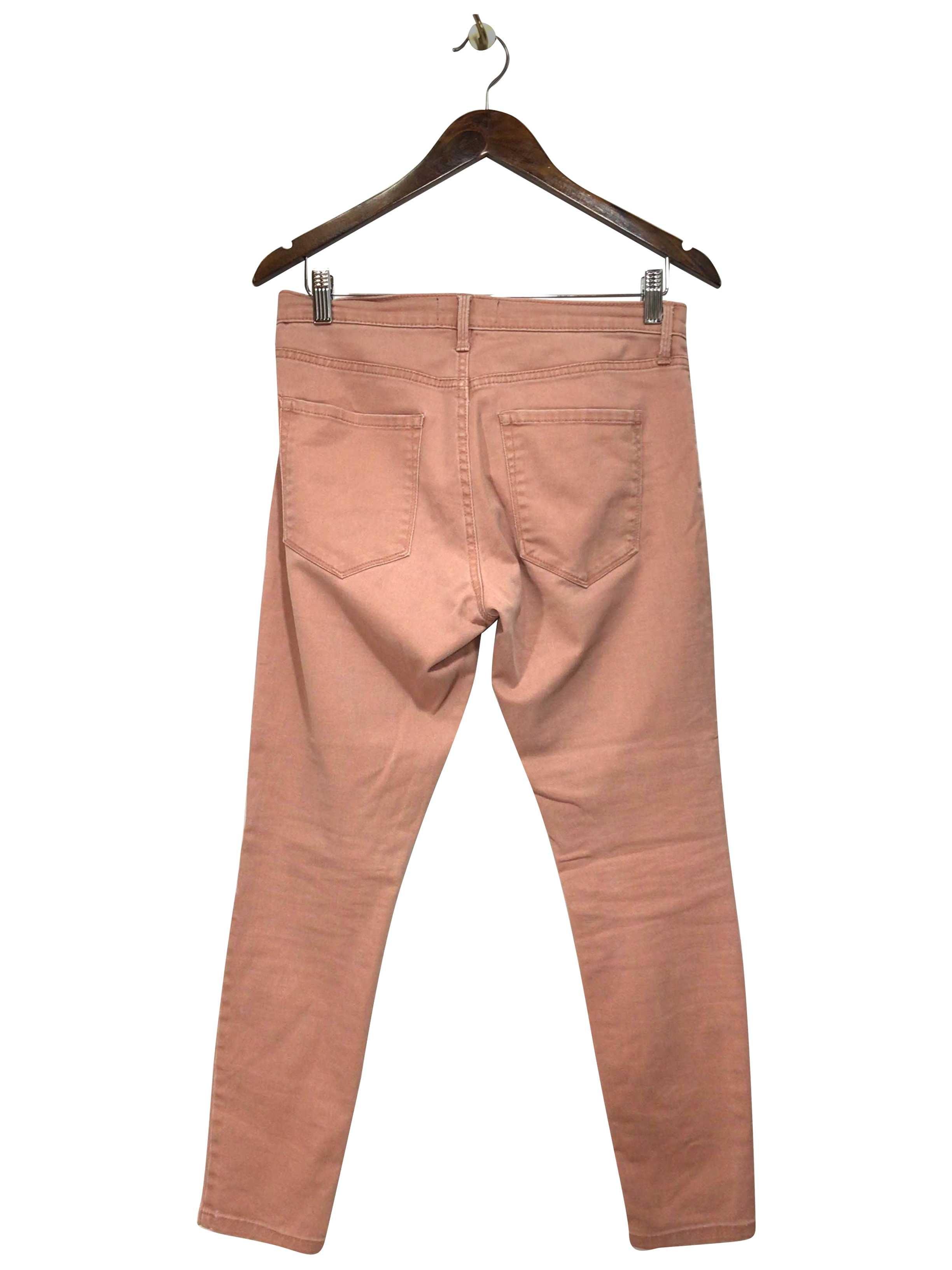 BANANA REPUBLIC Stylish Pink Regular Fit Ankle-Length Pant Size 27