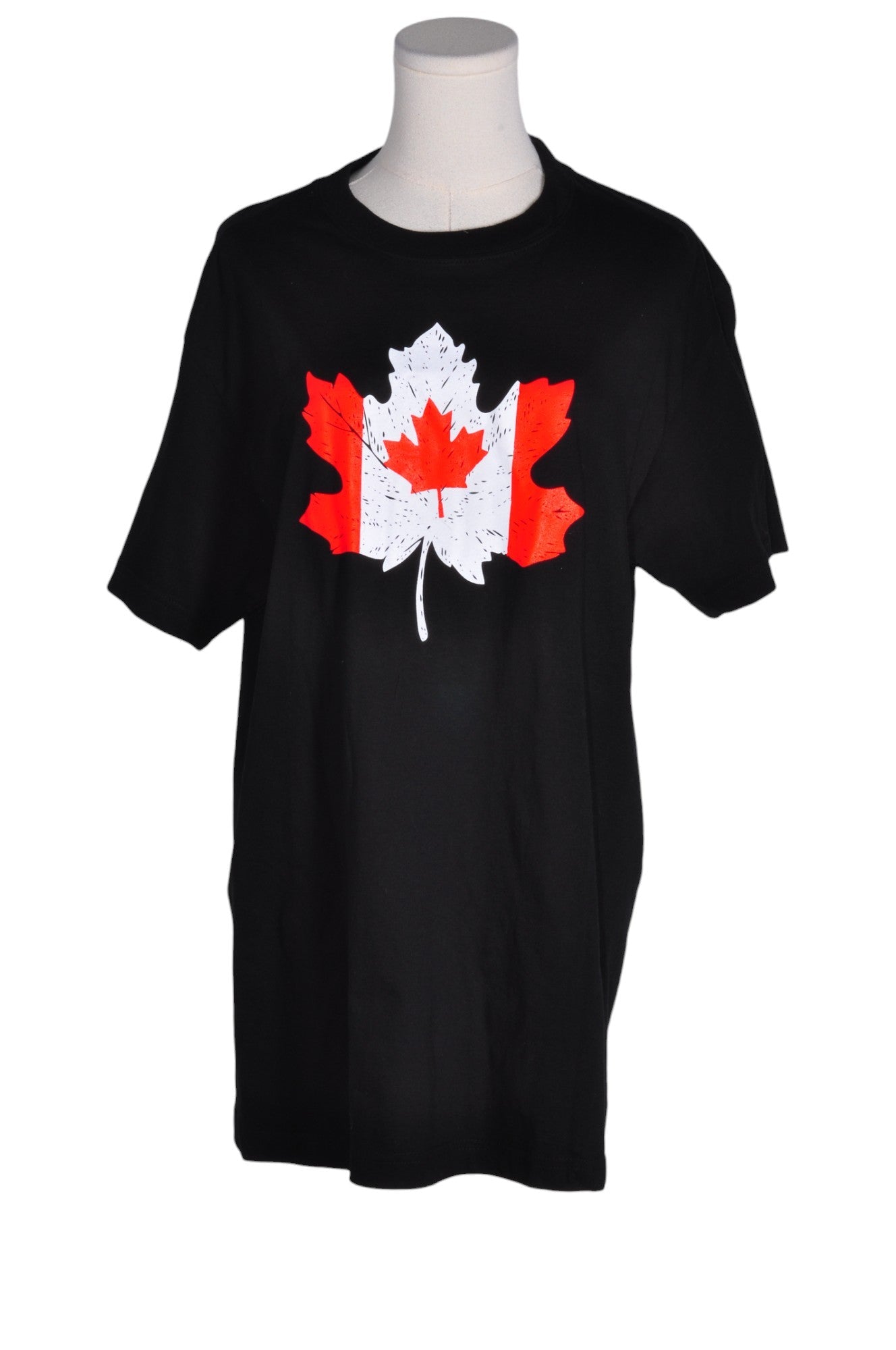 Stylish COTTON BEST Regular Fit Black Women's T-Shirt - Size L