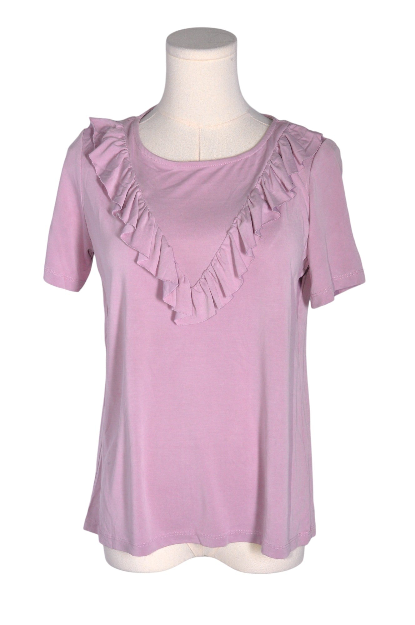 CONTEMPORAINE Stylish Purple Regular Fit Women's Blouses - XS