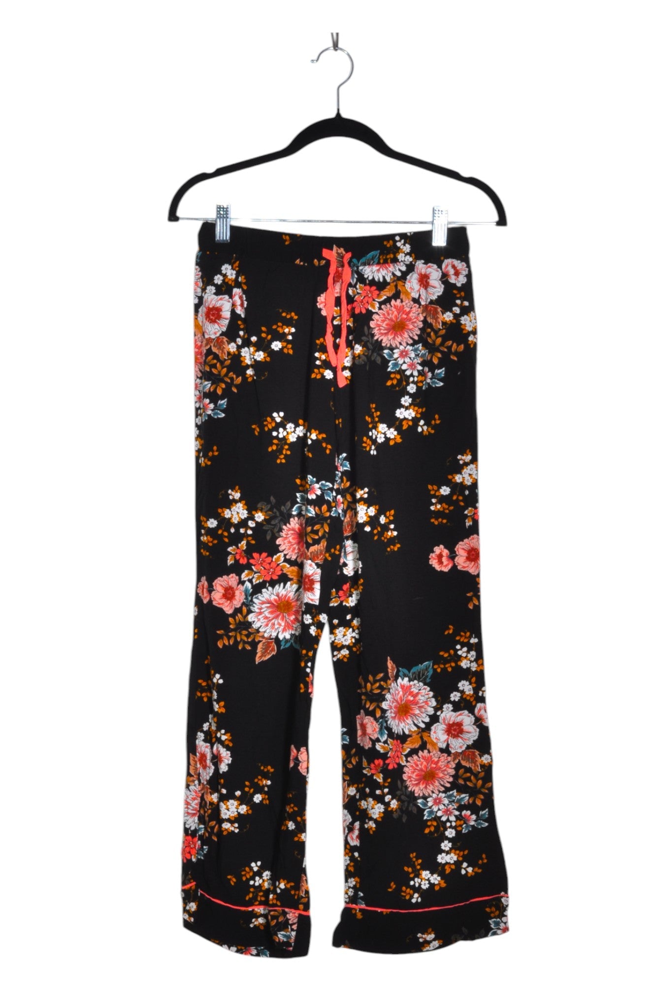 CYNTHIA ROWLEY Stylish Women's Black Linen Blend Regular Fit Pants - Size XS