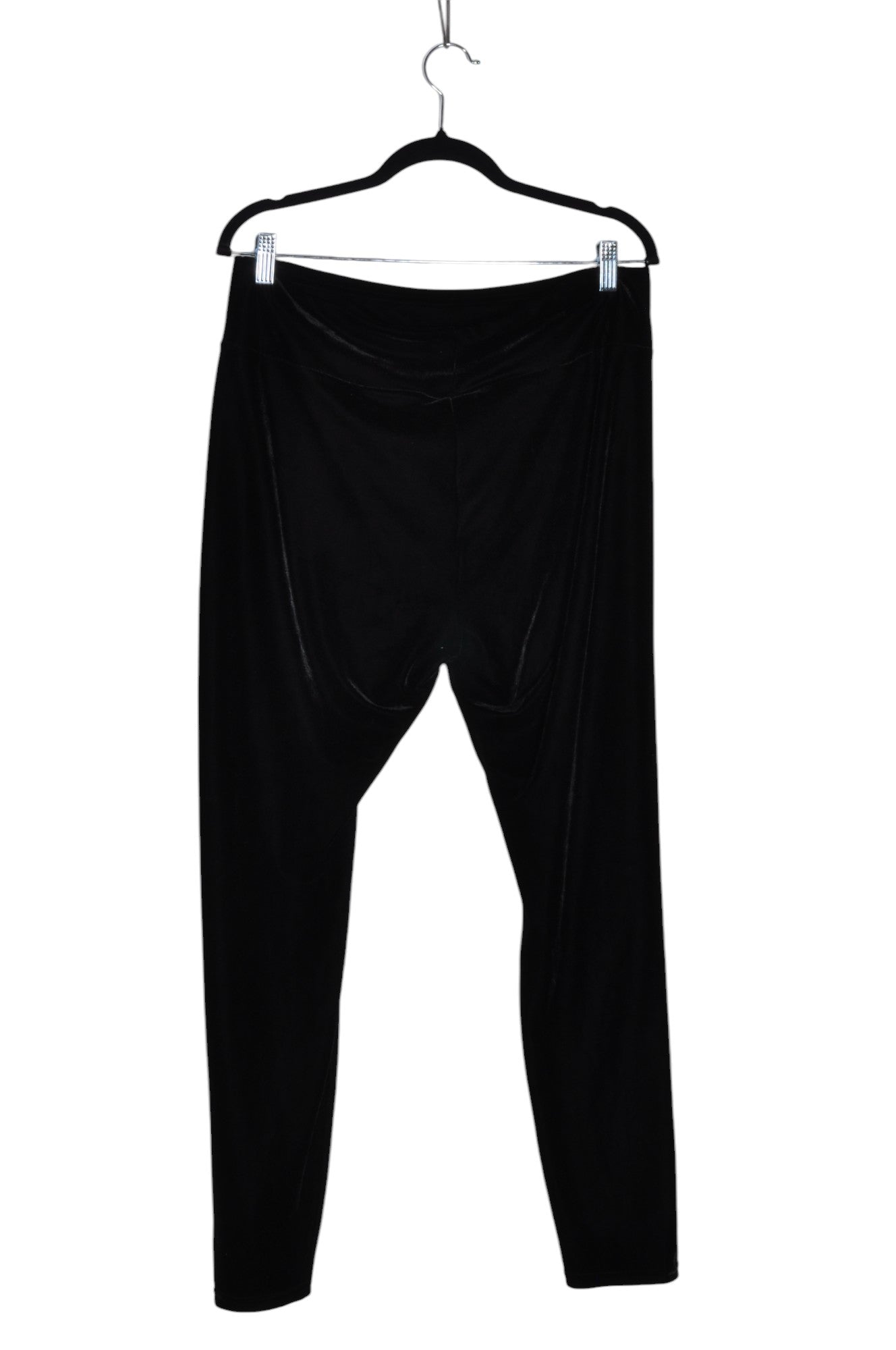 HUE Women's Stylish Black Regular-Fit Activewear Leggings - Size XL