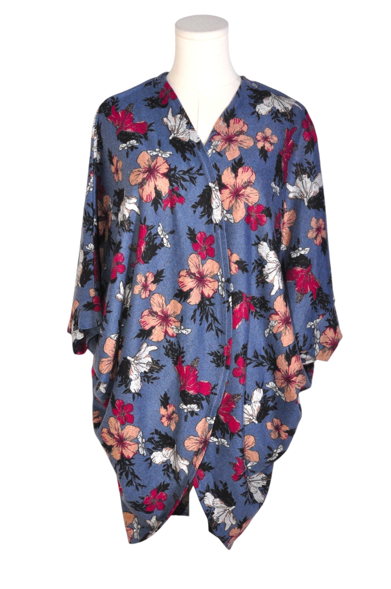 Stylish ICHI Women's Blue Regular-Fit Tunics - Size S