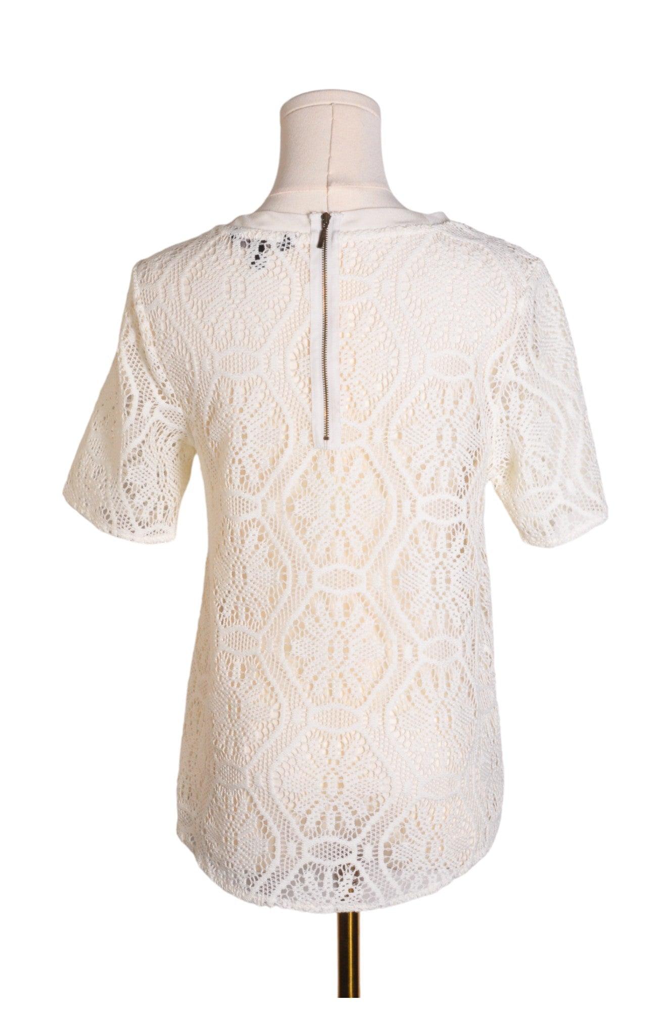 BANANA REPUBLIC Women's Classic White Regular-Fit Blouses - Size S