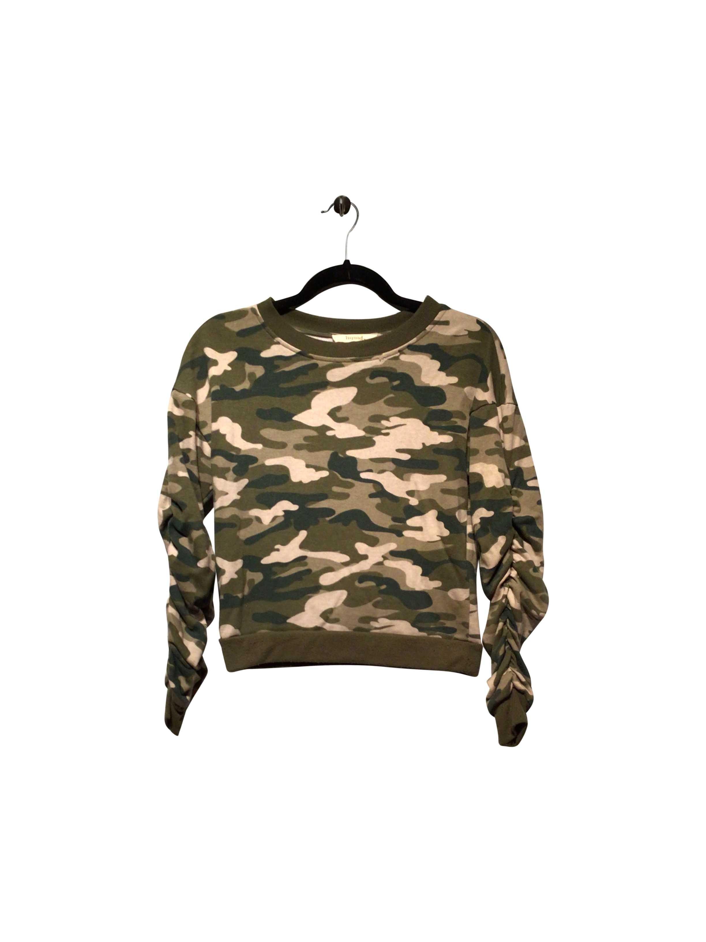 LIQUIDX Premium Regular Fit Long-Sleeved Green T-shirt - XS