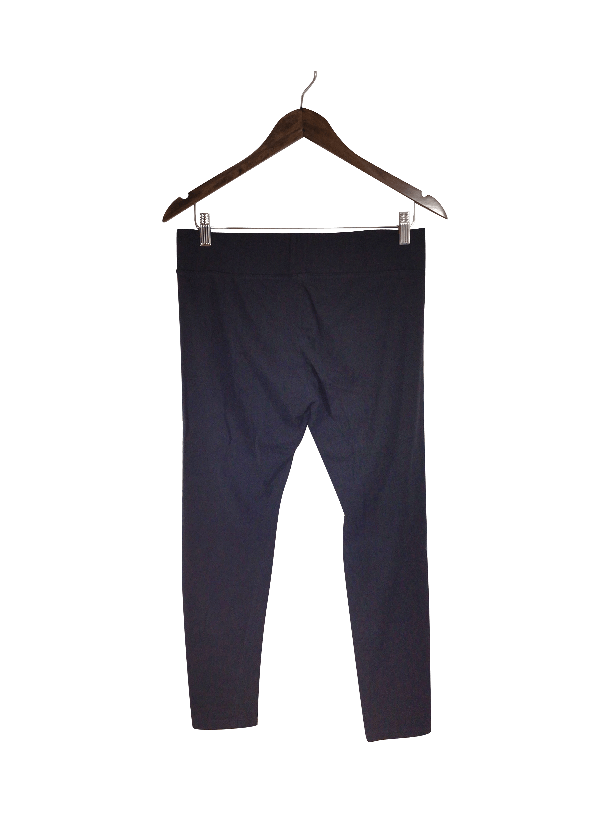 HUE Women's Stylish Activewear Black Regular-Fit Leggings - Size L