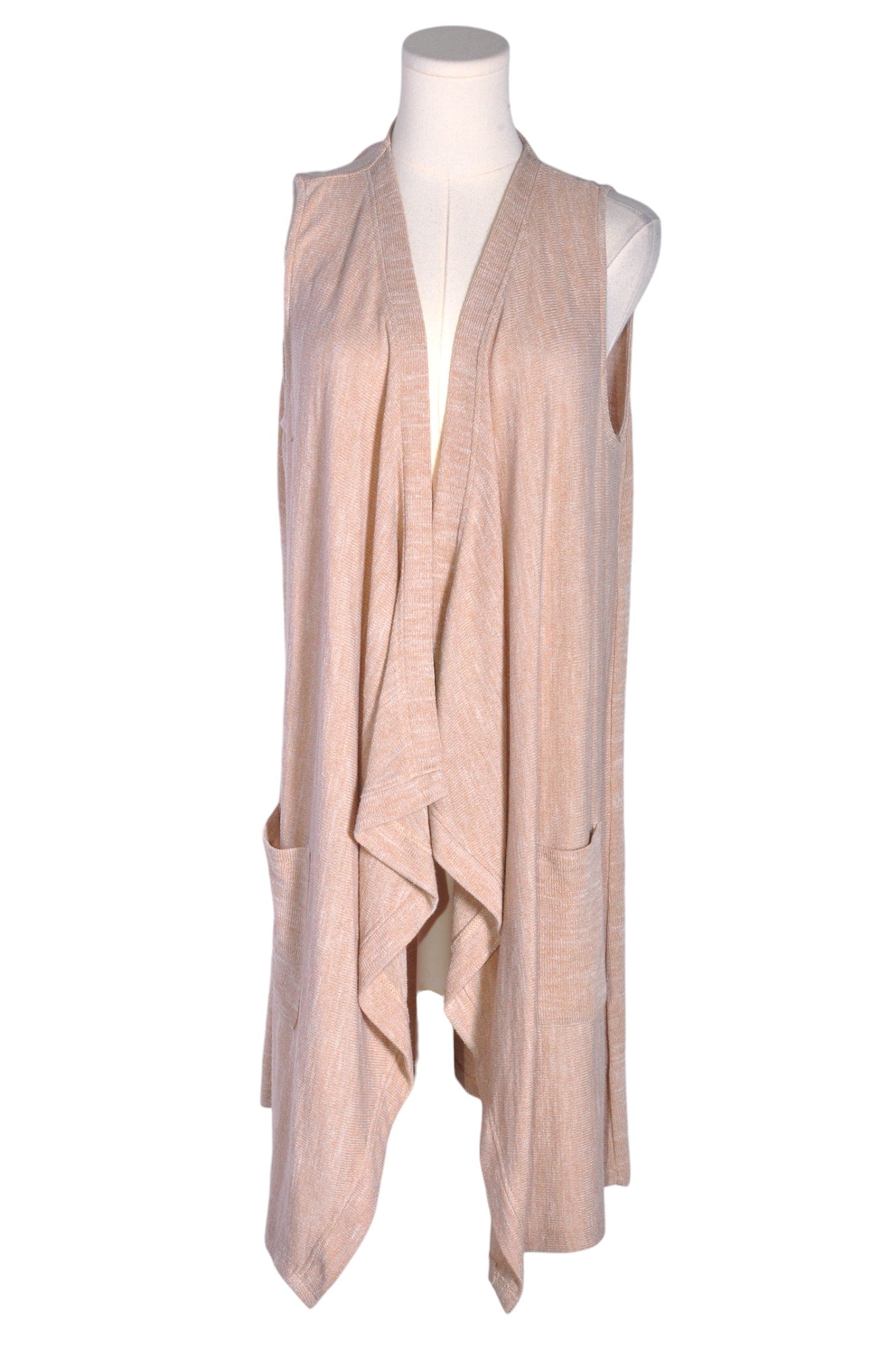CUPIO Stylish Women's Beige Regular Fit Cardigans - XL