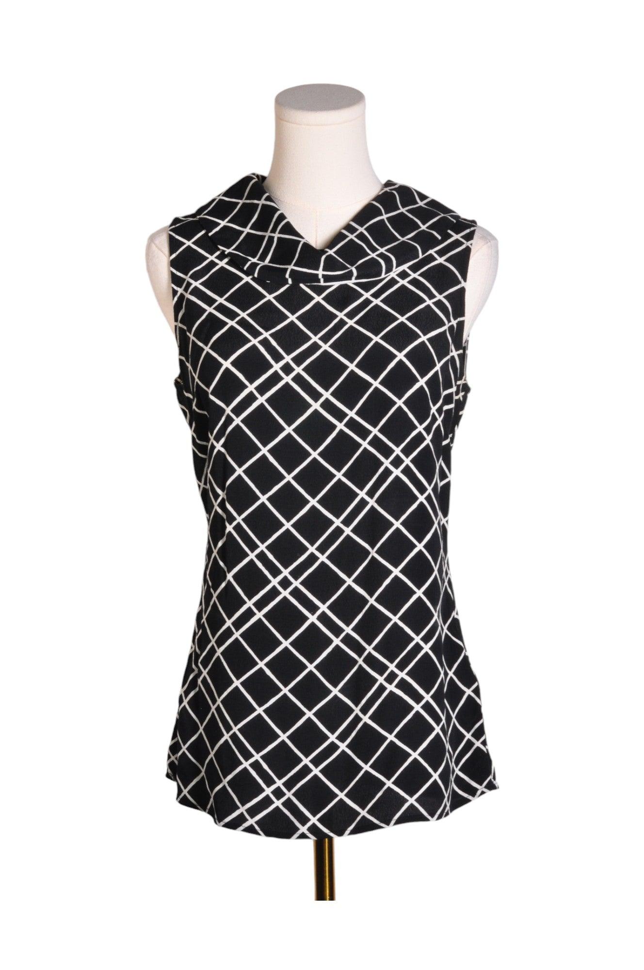 BANANA REPUBLIC Stylish Women's Black Regular-Fit Blouses Size 4