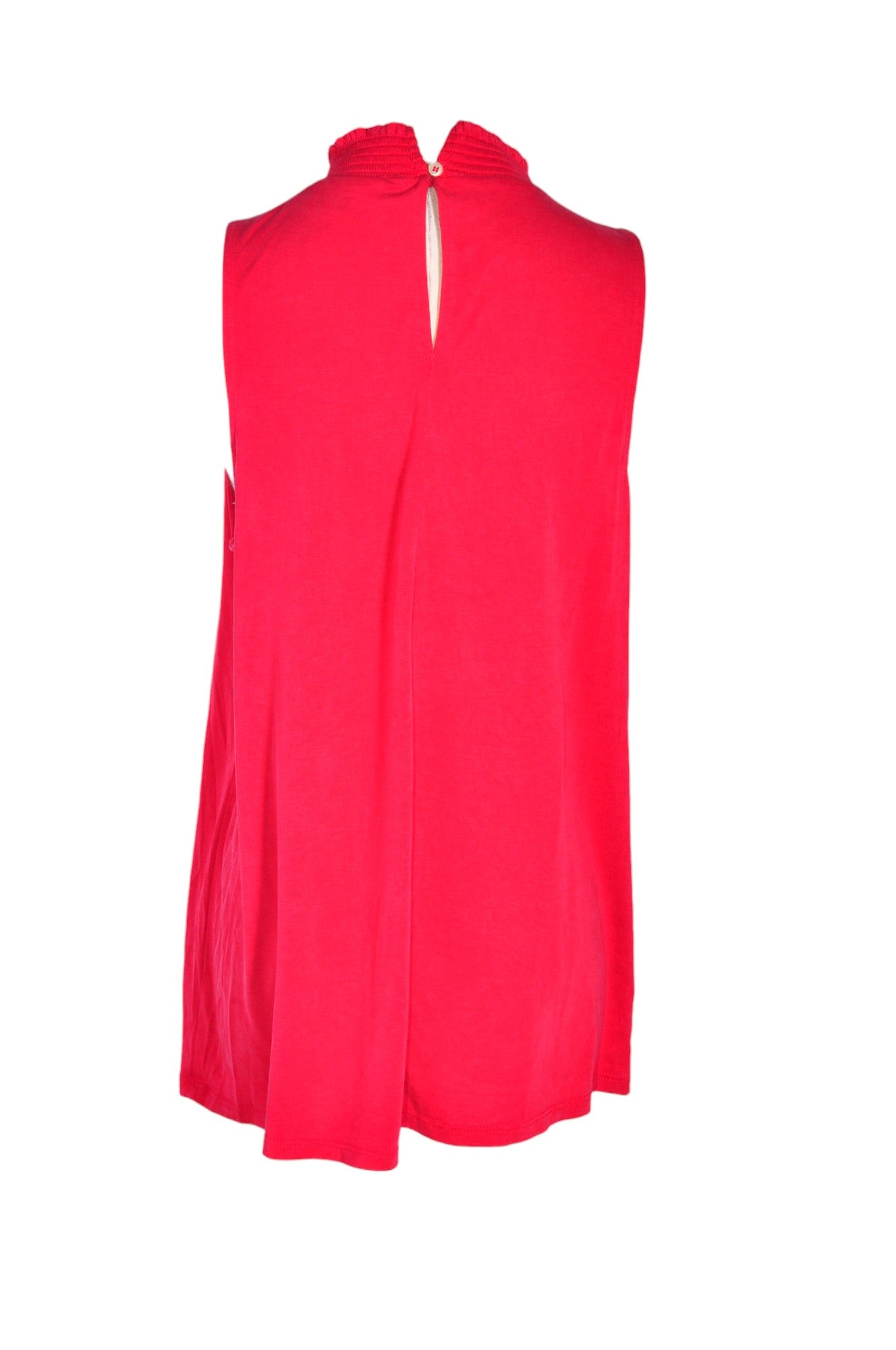 Stylish LOFT Red Regular-Fit Women's Blouse - Size M