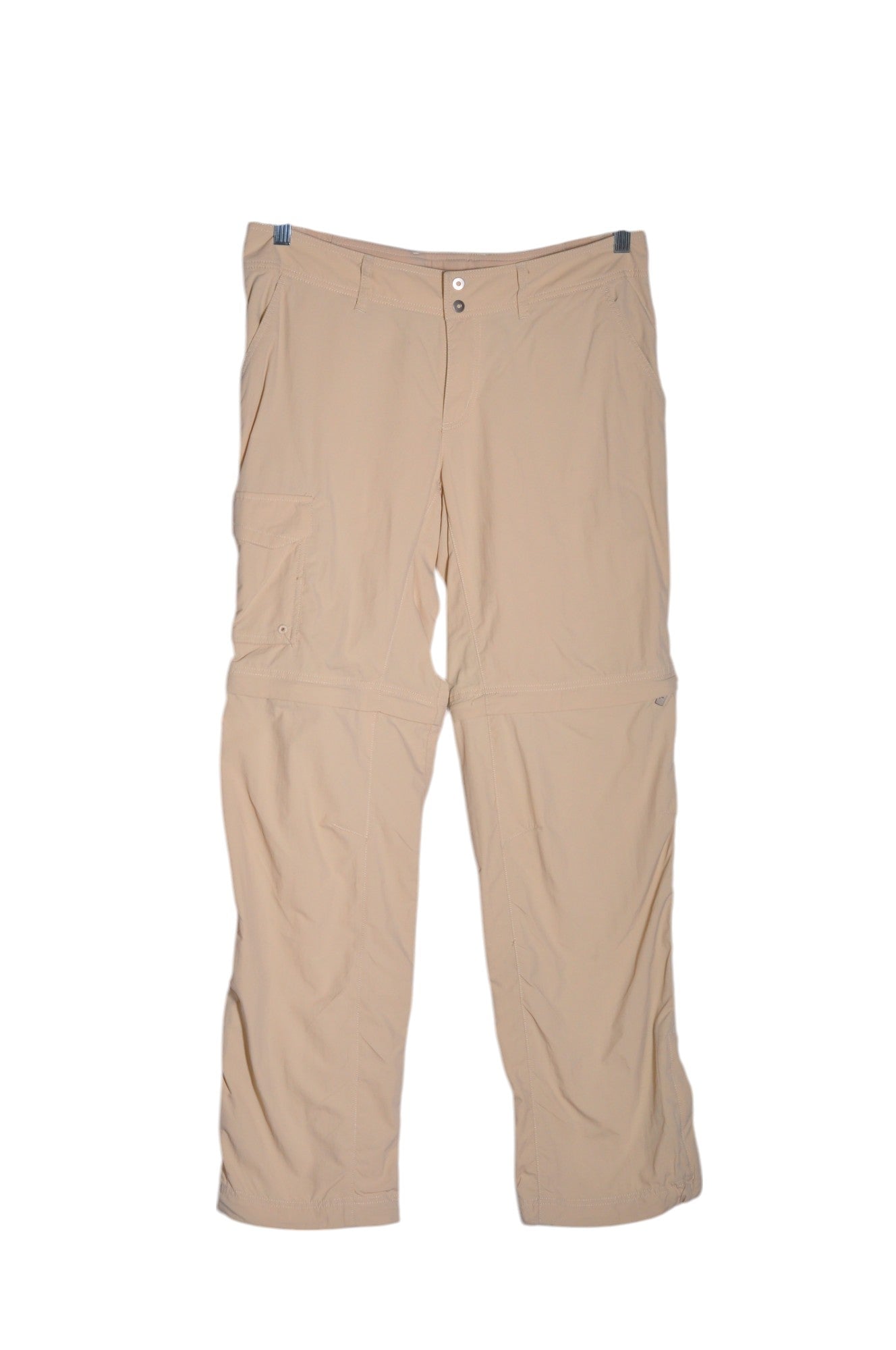 COLUMBIA Stylish Women's Beige Regular-Fit Size 10 Second-Hand Work Pants