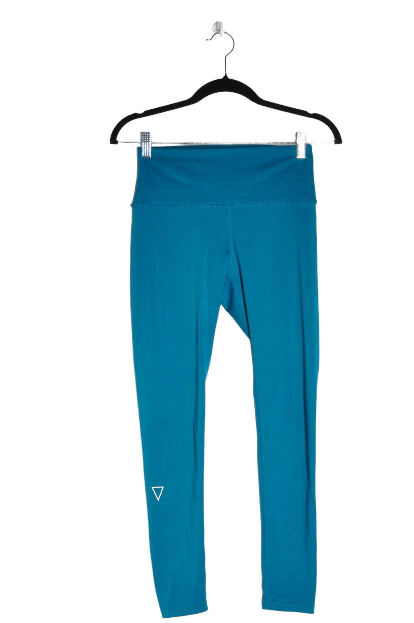 DAE Women's Stylish Green Regular-Fit Activewear Leggings - Size M
