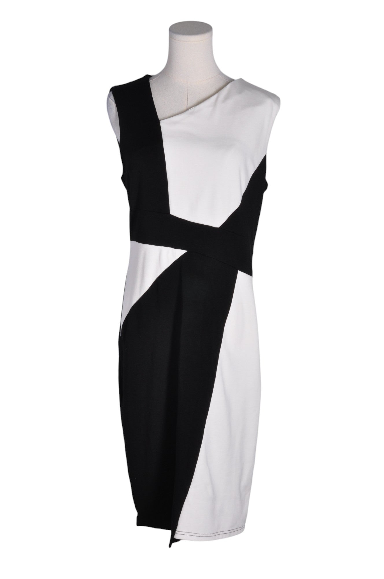 Stylish HOMEYEE Women's Regular-Fit Black Sheath Dress - Size XL