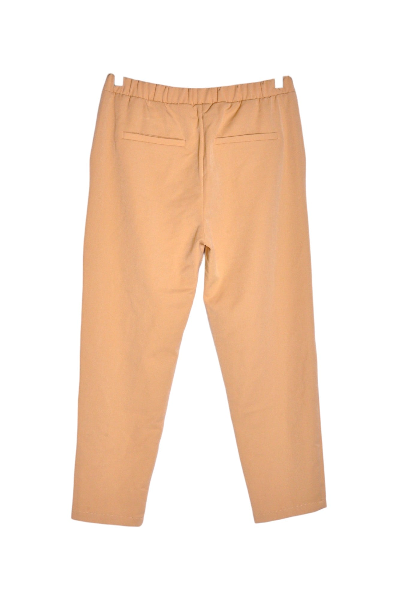 Stylish MINIMUM Beige Regular Fit Women's Work Pants - Size 40