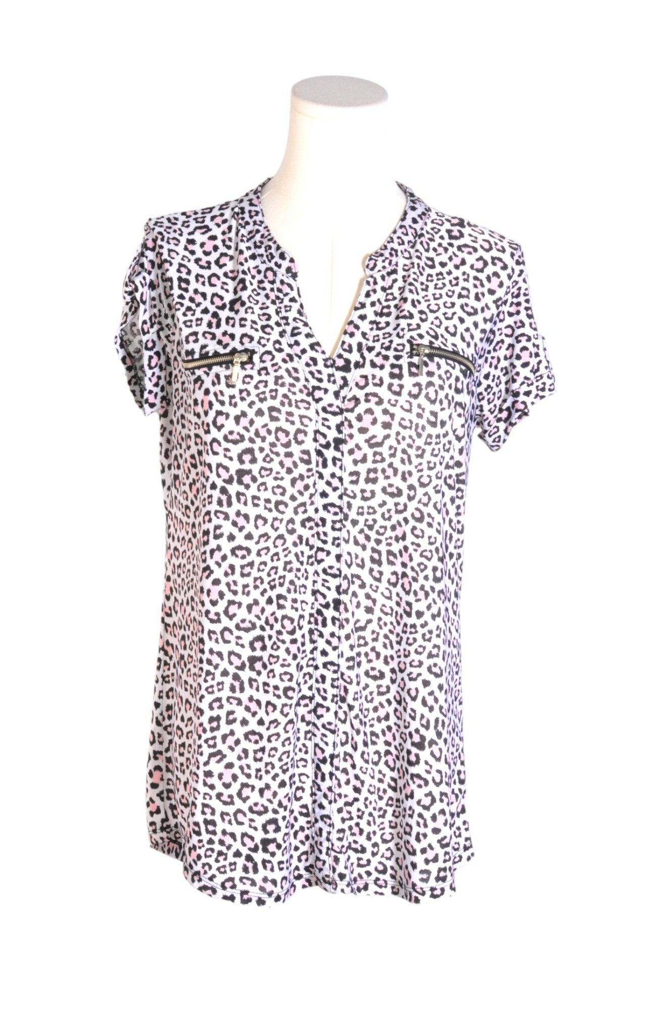 Stylish LILY MORGAN Women's White Regular-Fit Blouse - Size S