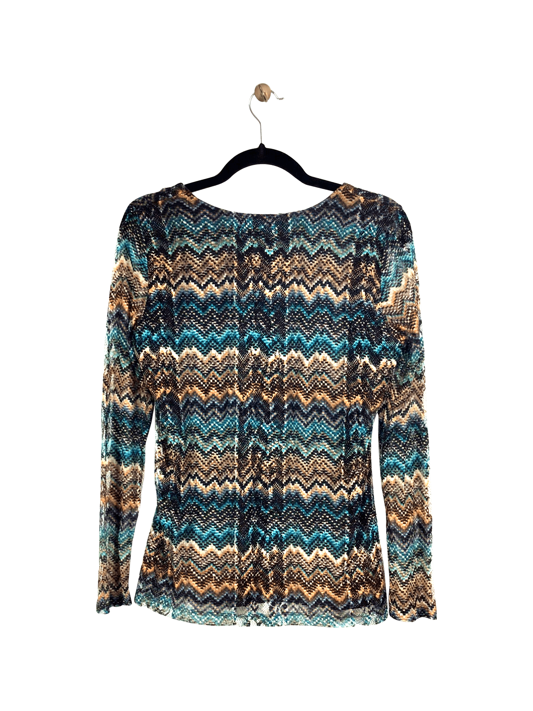 Stylish CONRAD C Blue Regular Fit Long Sleeve T-shirt - Size L