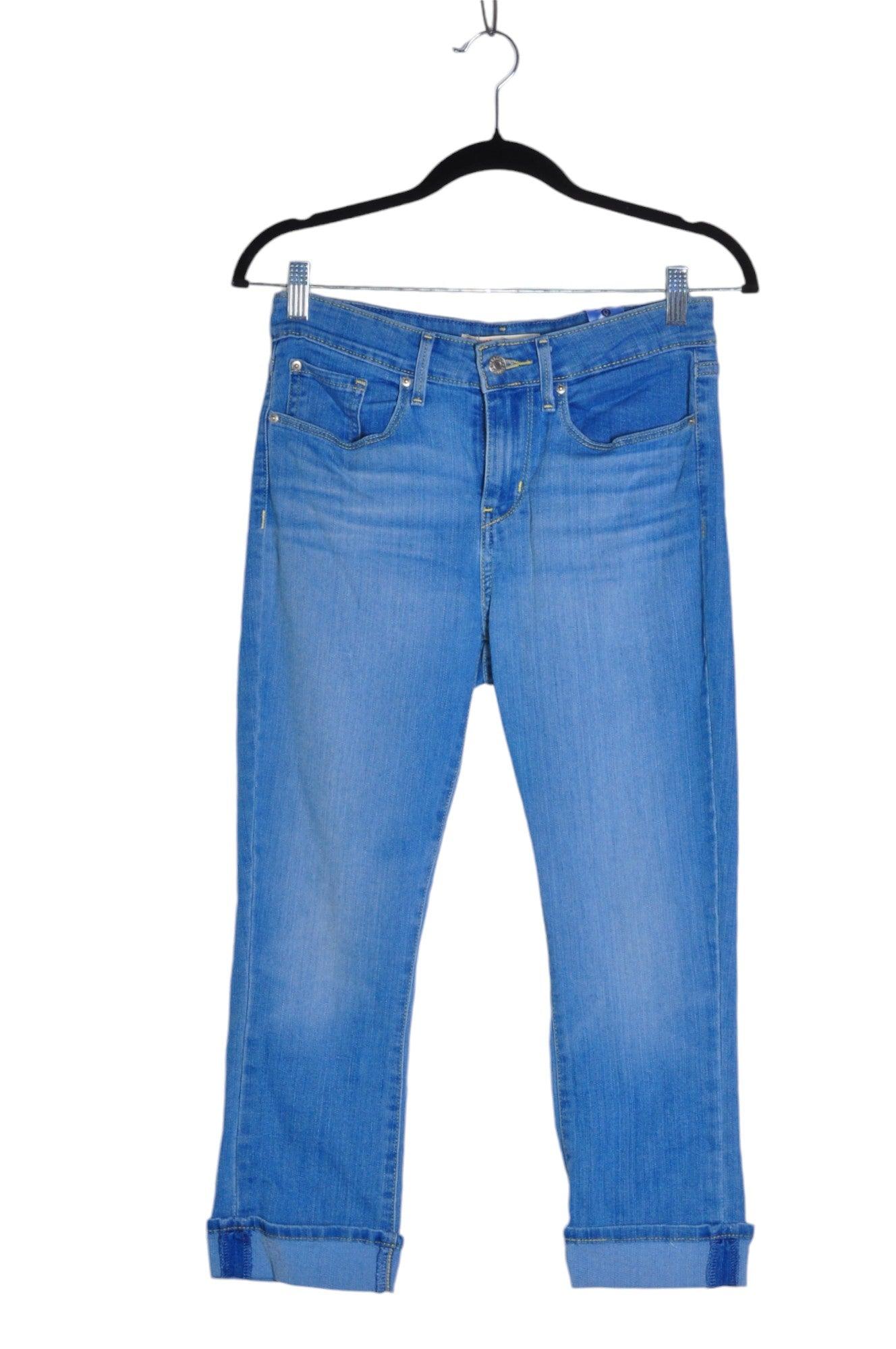 LEVI'S Second-Hand Blue Regular Fit Women's Straight-Legged Jeans Size 27