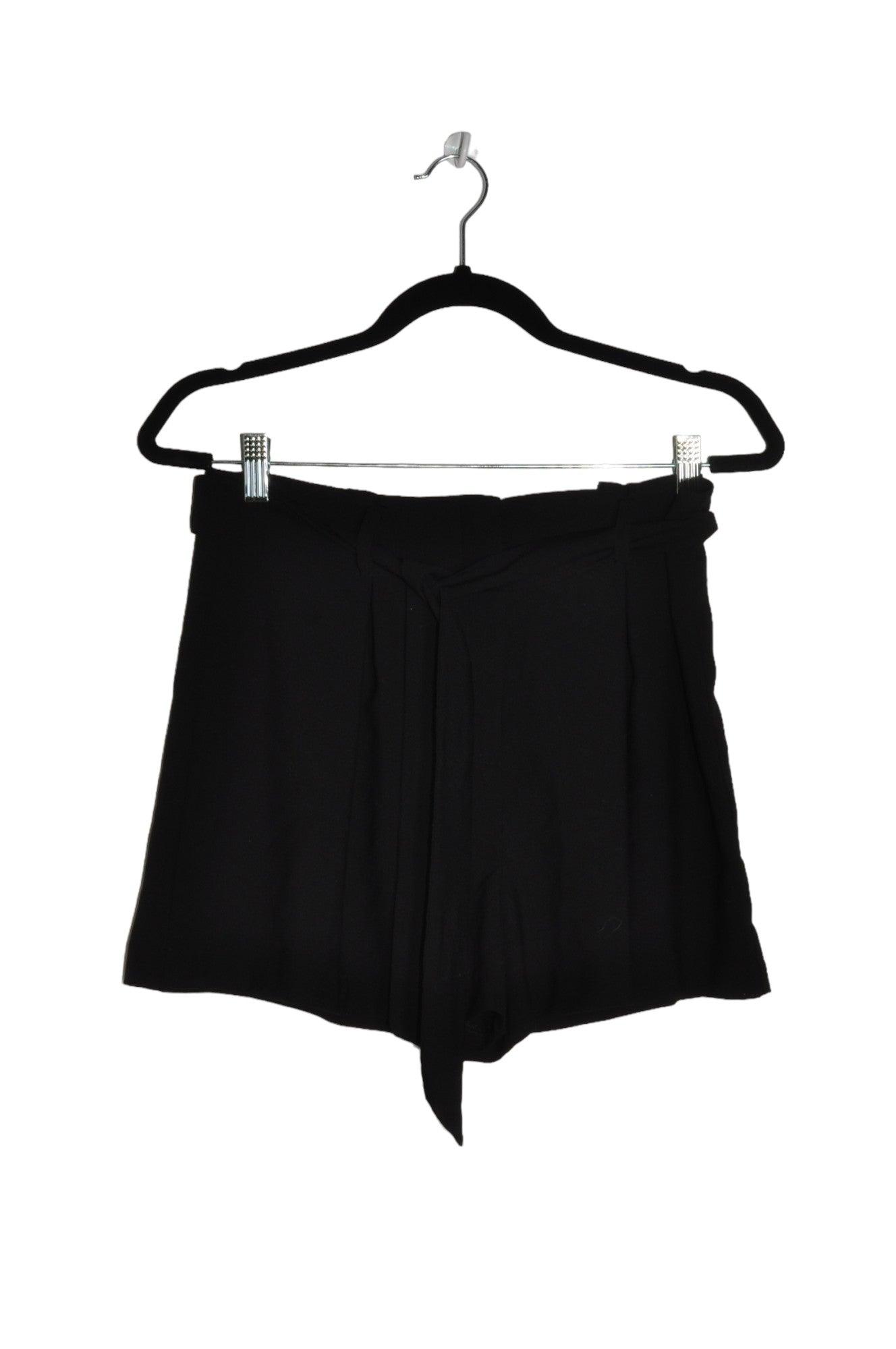 MONTEAU Women's Timeless Classic Black Regular-Fit Shorts - Size L
