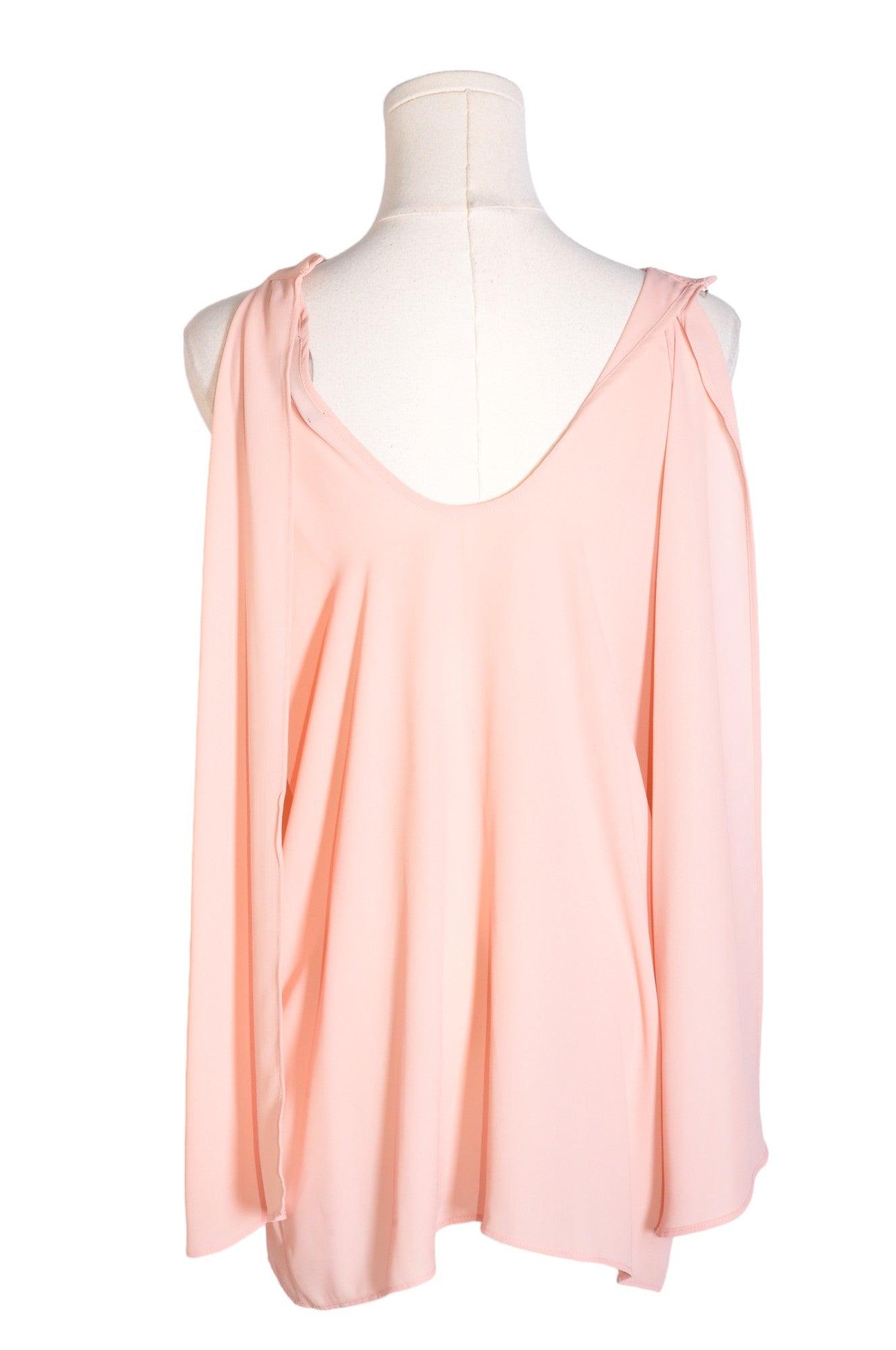 BANANA REPUBLIC Stylish Pink Regular Fit Women's Sleeveless Blouses - Size S