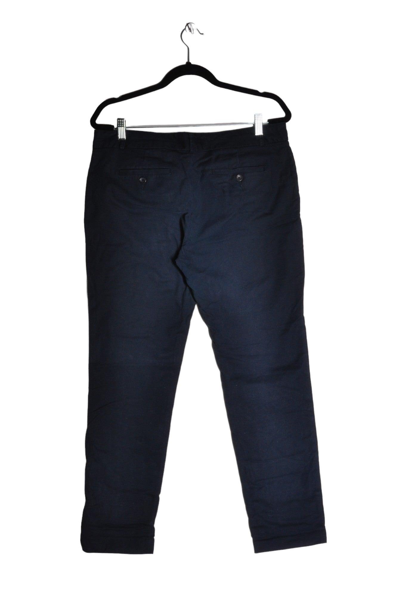 BANANA REPUBLIC Stylish Blue Regular Fit Women's Work Pants - Size 12