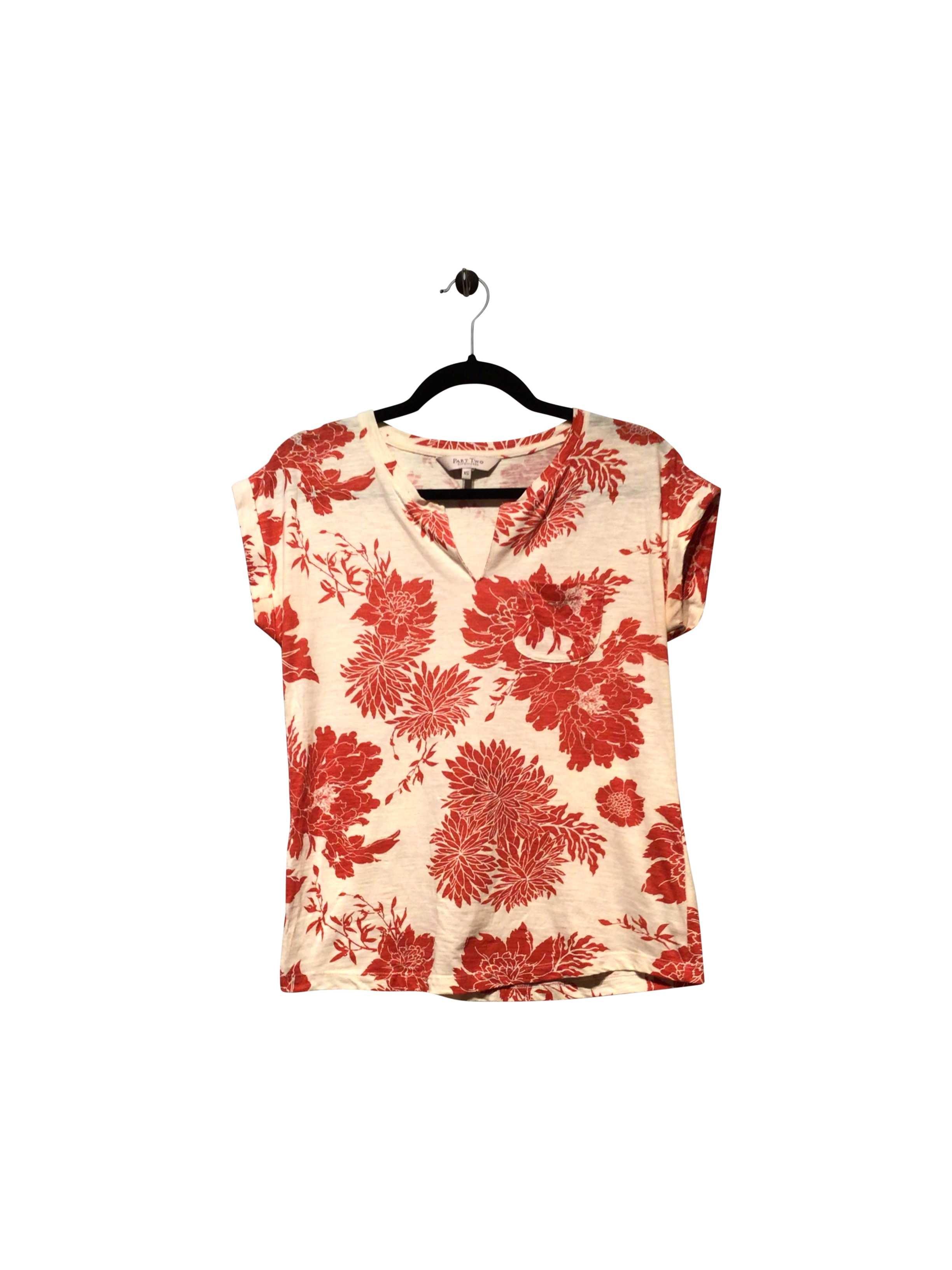 PACT TWO Stylish Regular Fit Orange Blouse - Size XS