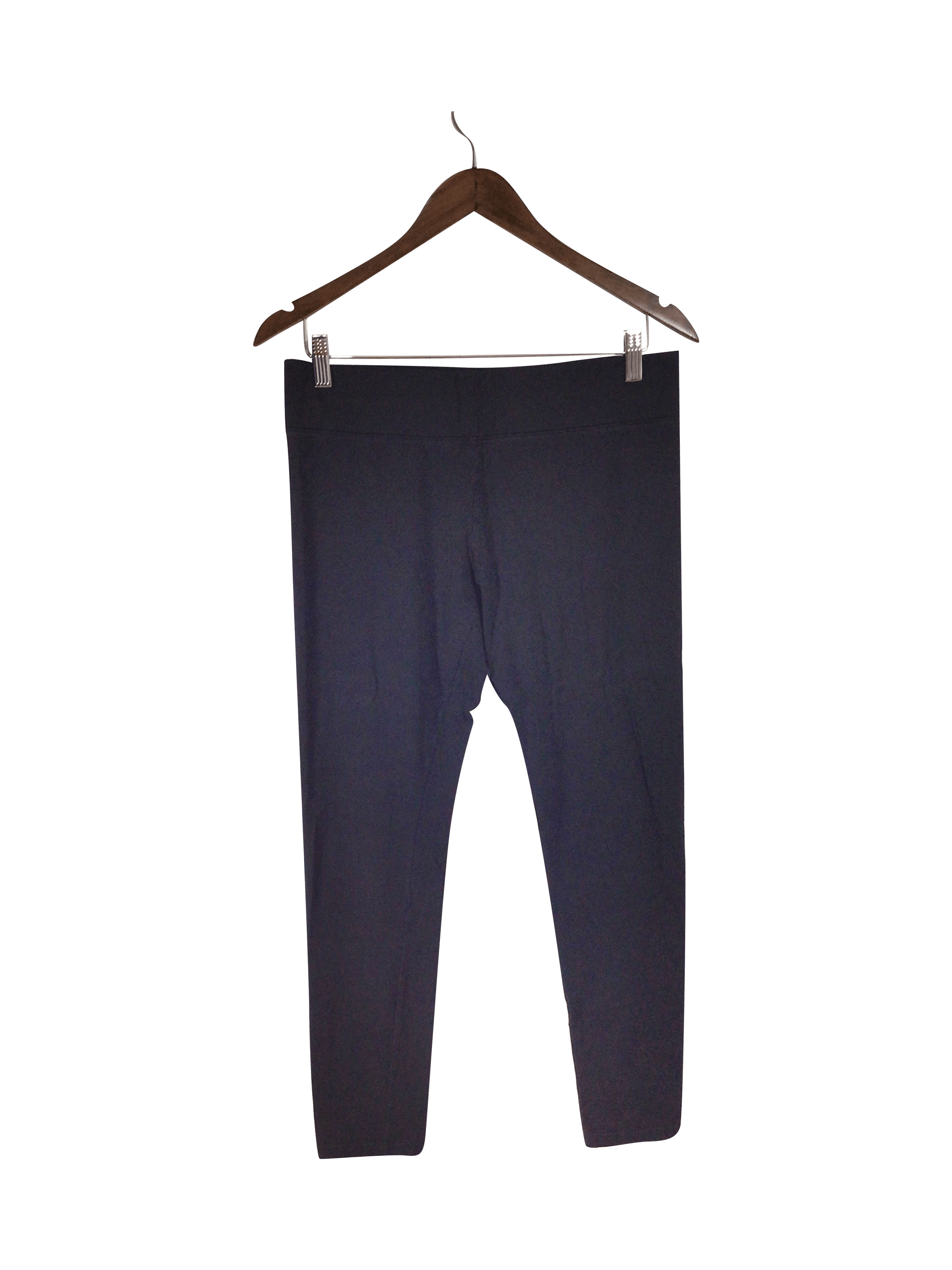 HUE Women's Stylish Activewear Black Regular-Fit Leggings - Size L
