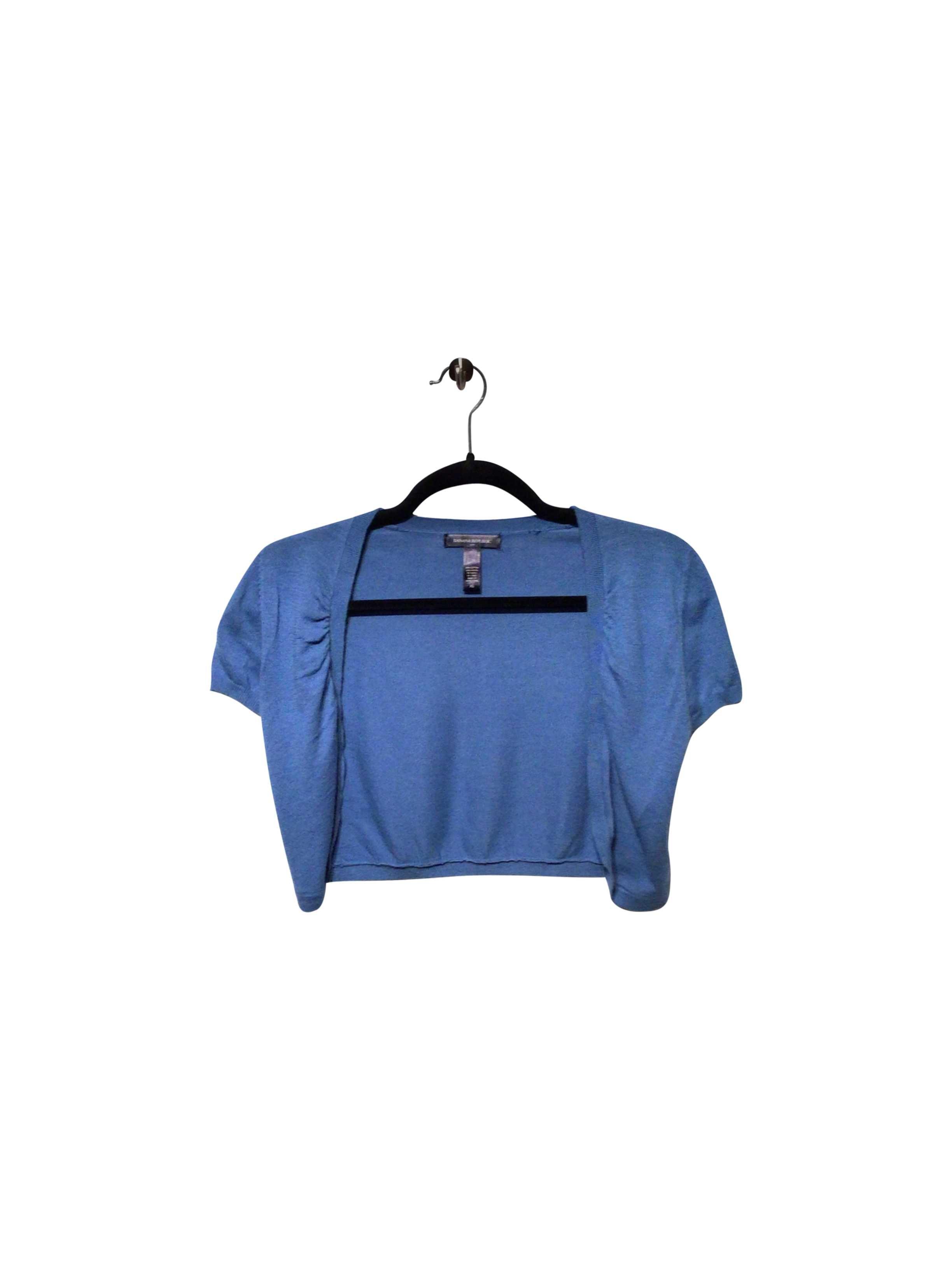 BANANA REPUBLIC Stylish Regular Fit Blue Crop Top - Size XS