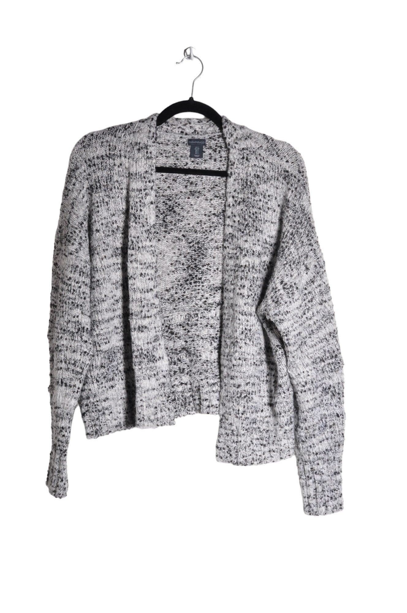 PARAPHRASE Stylish Women's Gray Regular-Fit Cardigans - Size S