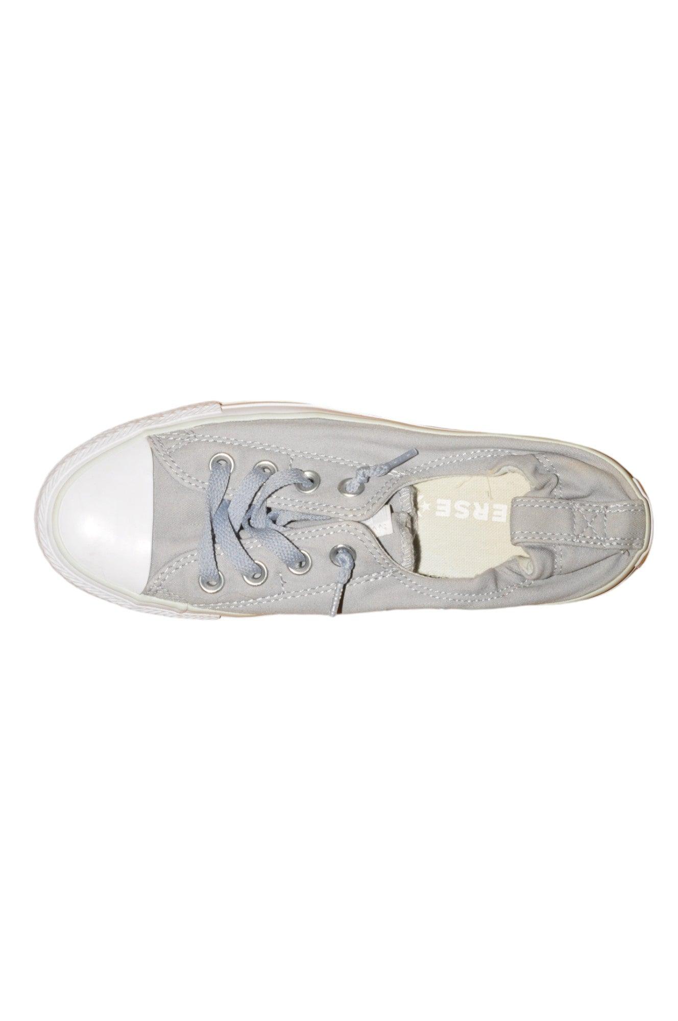 Stylish CONVERSE Gray Women's Regular-Fit Sneakers Size 8