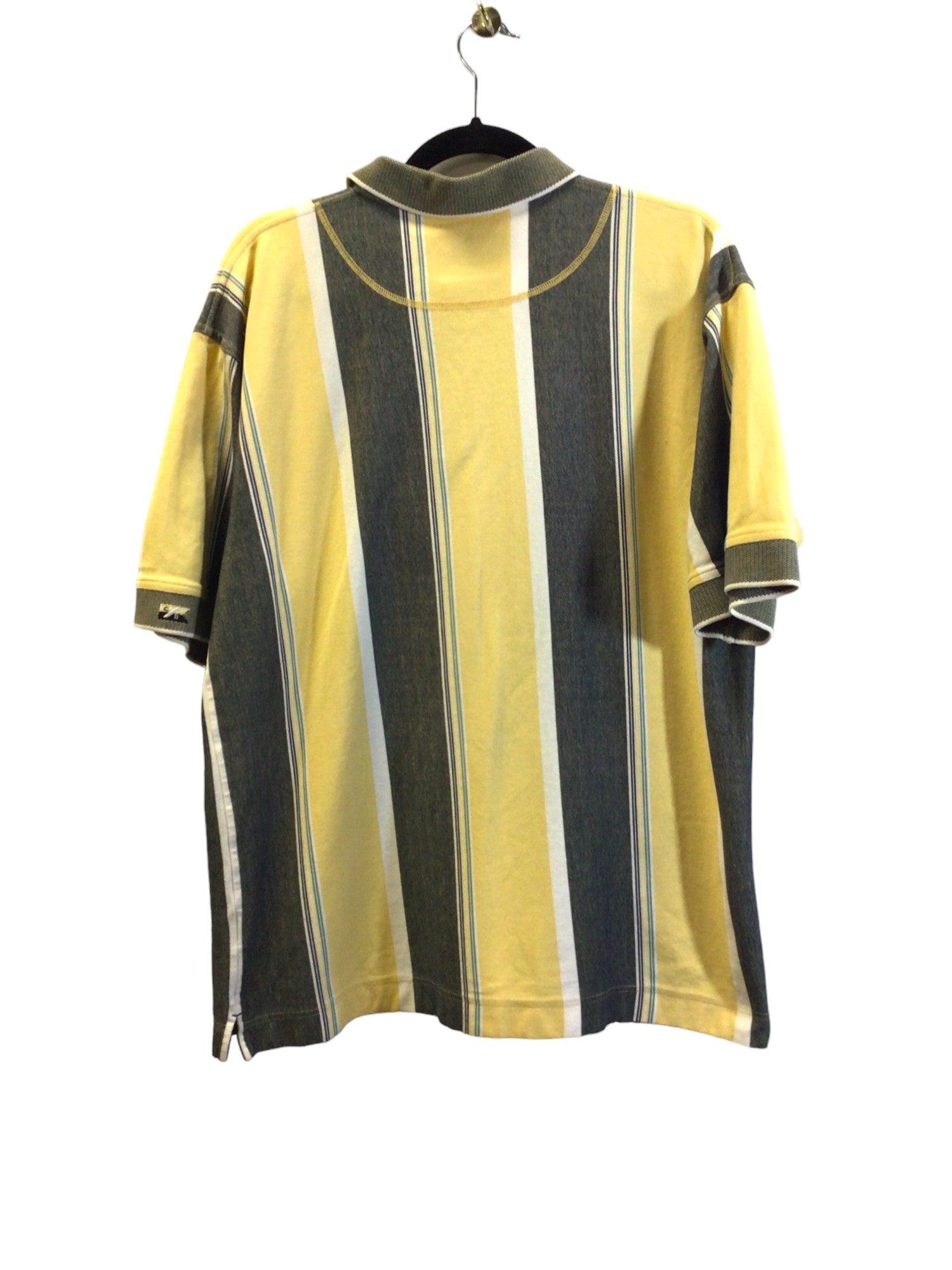 CUTTER & BUCK Men's Stylish Regular Fit Yellow T - Shirt - Size L