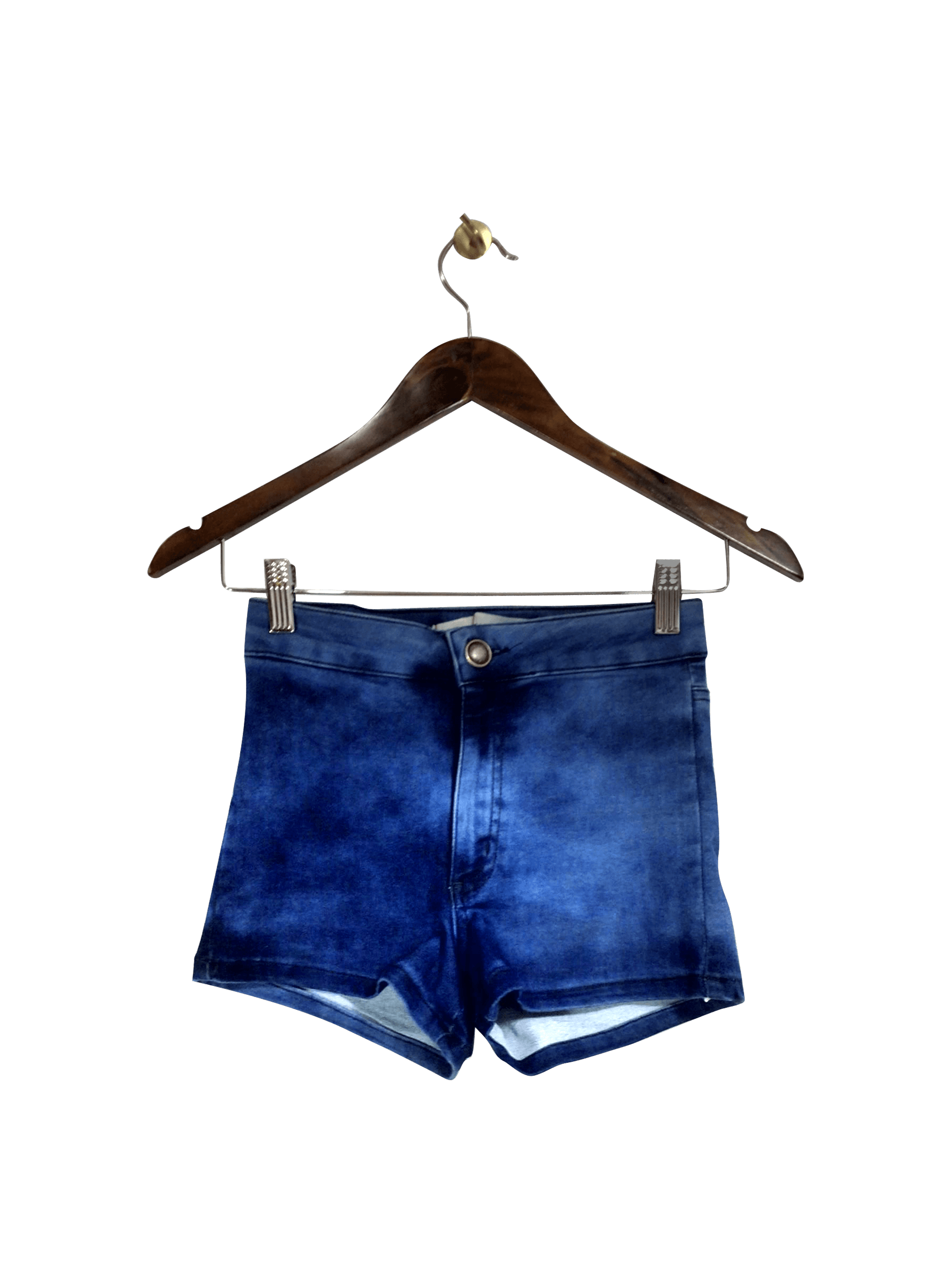 Stylish Second - Hand HOTPANT Blue Regular - Fit Jeans Shorts Size 6