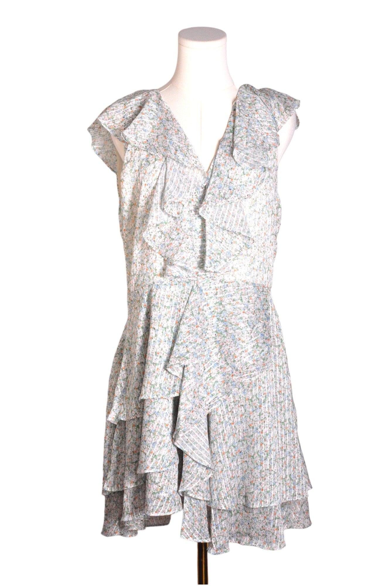 BARDOT Women's Stunning High Low White Dress in Regular Fit - Size 12
