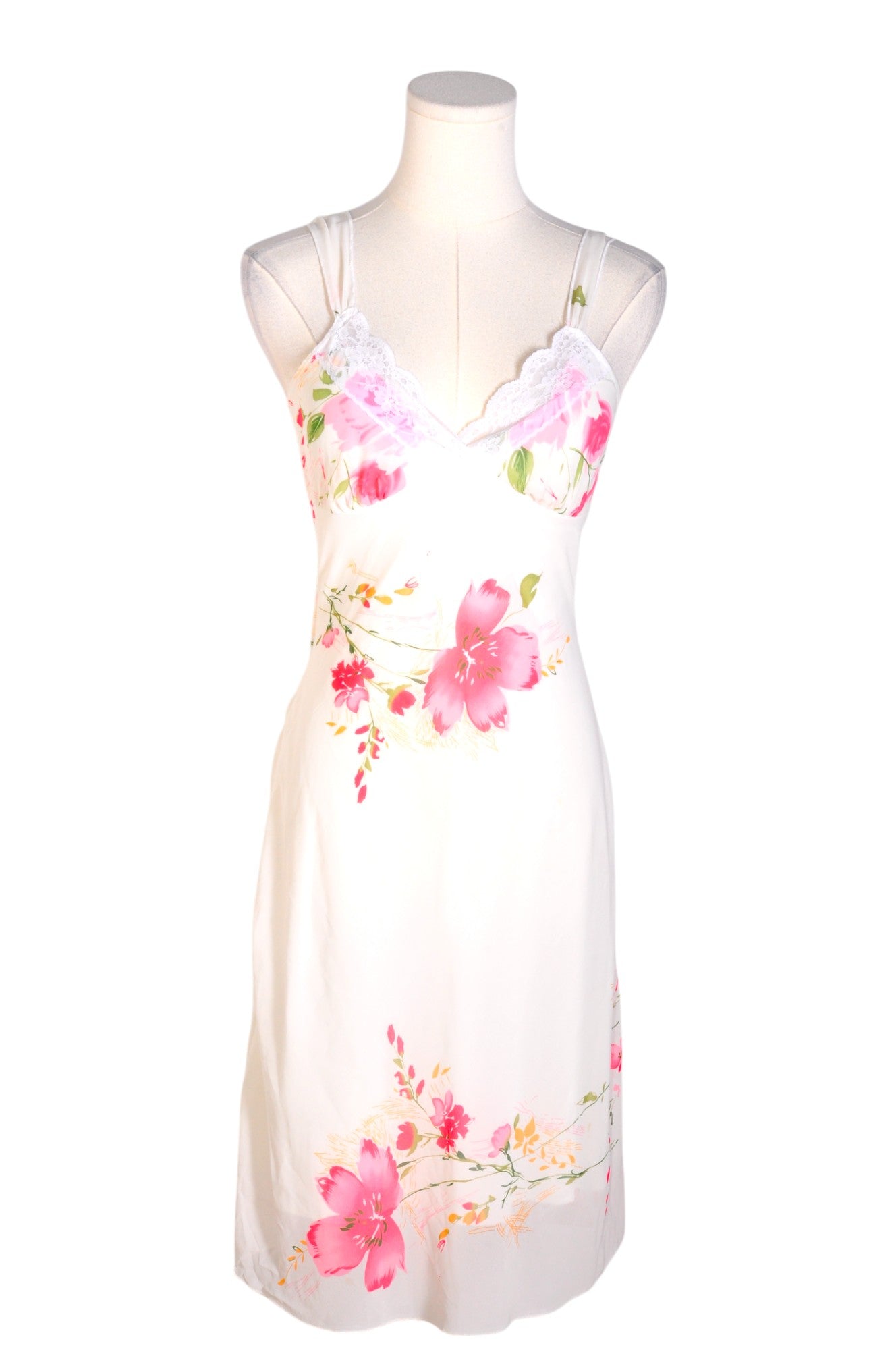 CHARLOTTE RUSSE Stylish Women's White Regular - Fit Sheath Dress - Size S