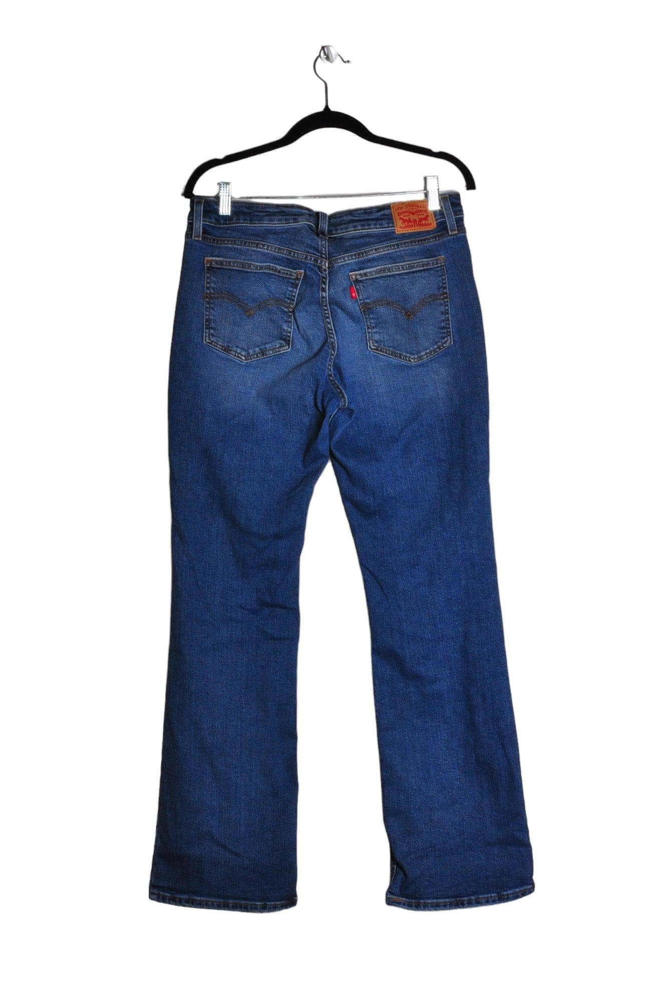 LEVI'S Stylish Second-Hand Women's Blue Regular-Fit Straight-Legged Jeans - Size 31x32