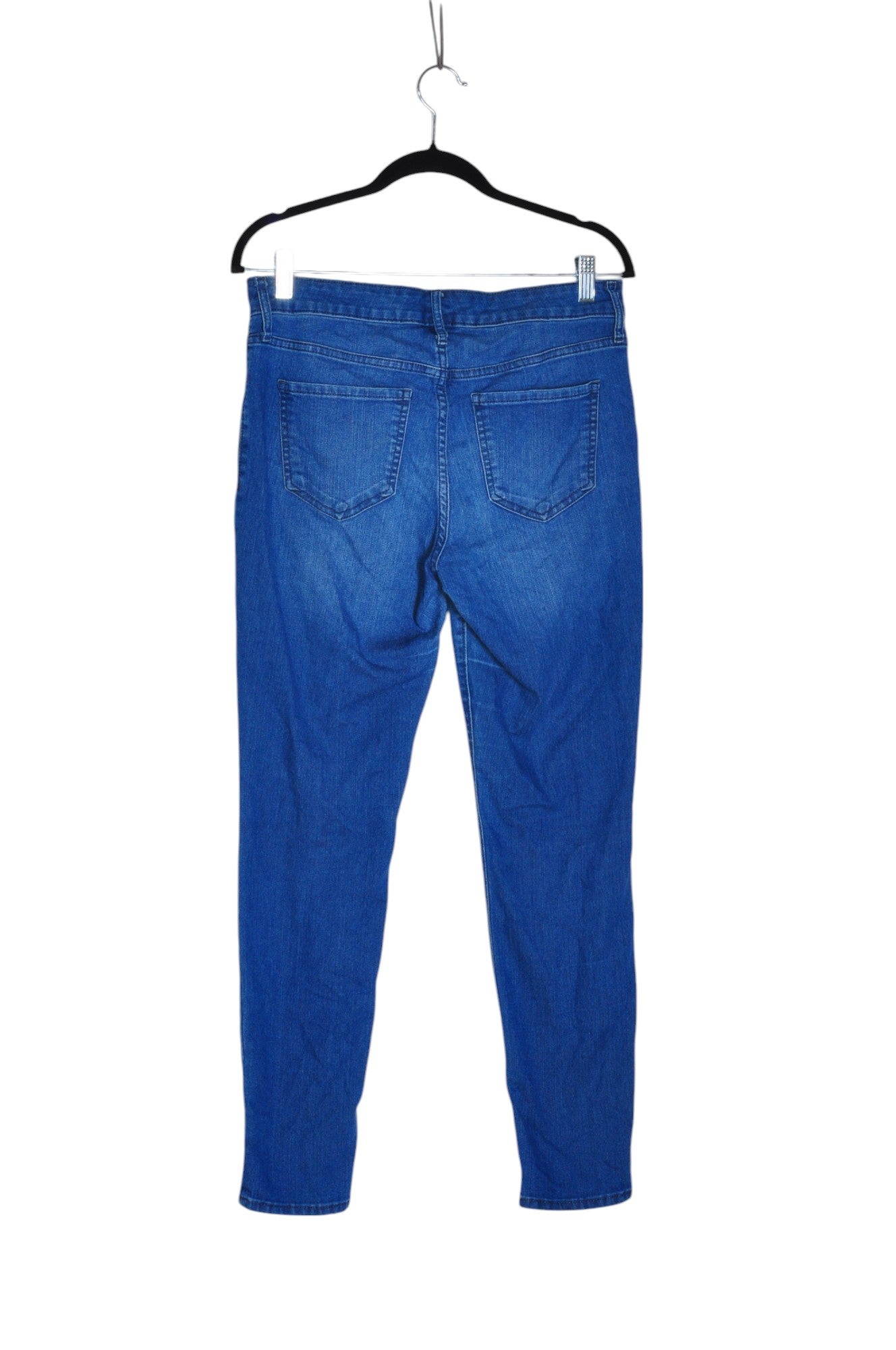 OLD NAVY Women's Stylish Blue Regular Fit Straight-Legged Jeans - Size 8