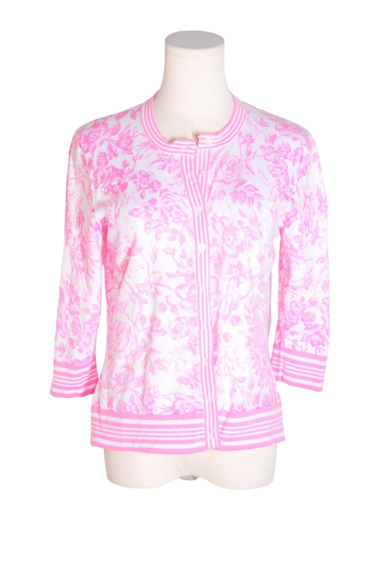 ISAAC MIZRAHI Stylish Pink Regular Fit Women's Blouse - Size M