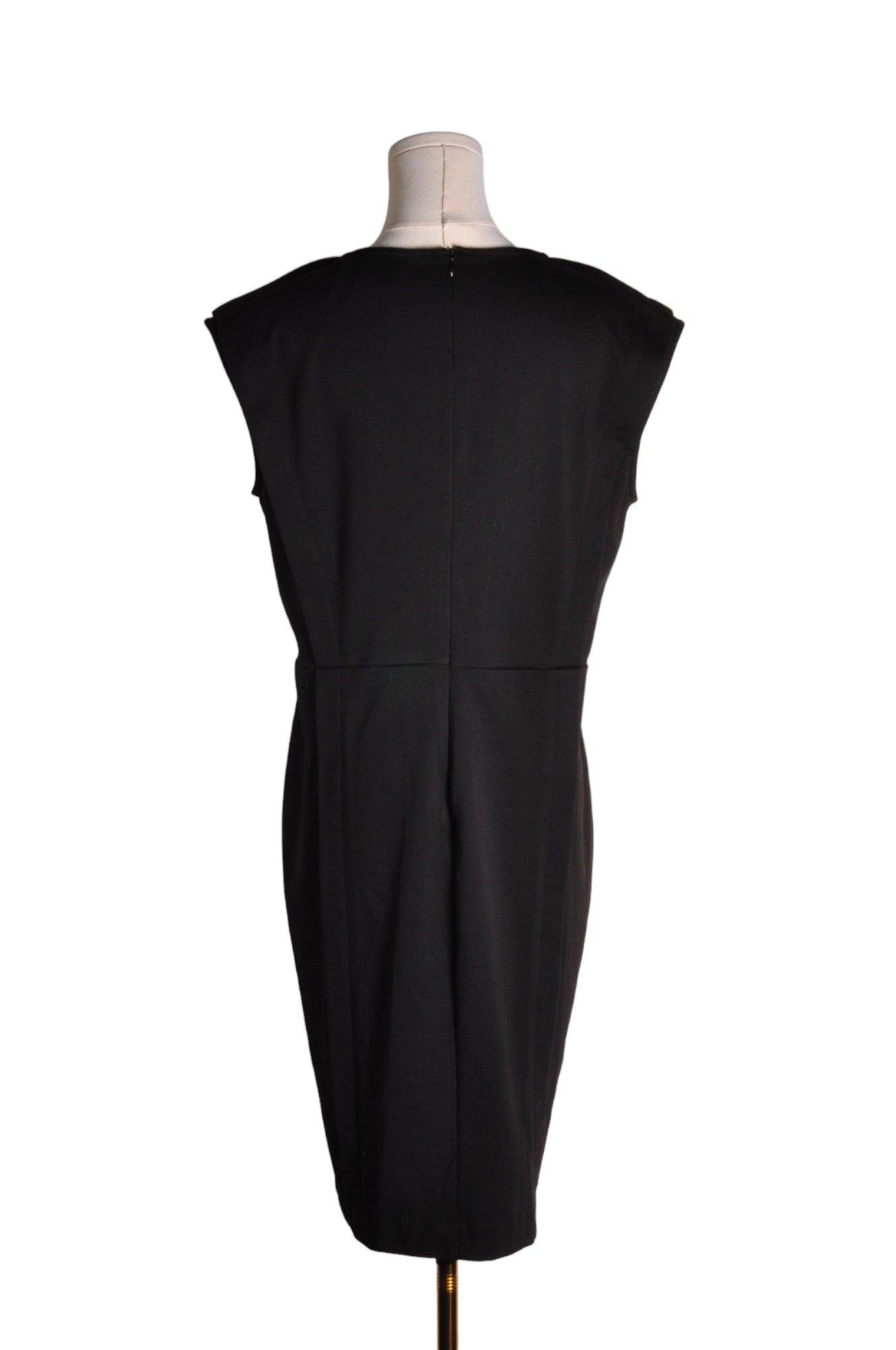 CARMAKOMA Stylish Women's Regular Fit Shift Dress in Black - XXS