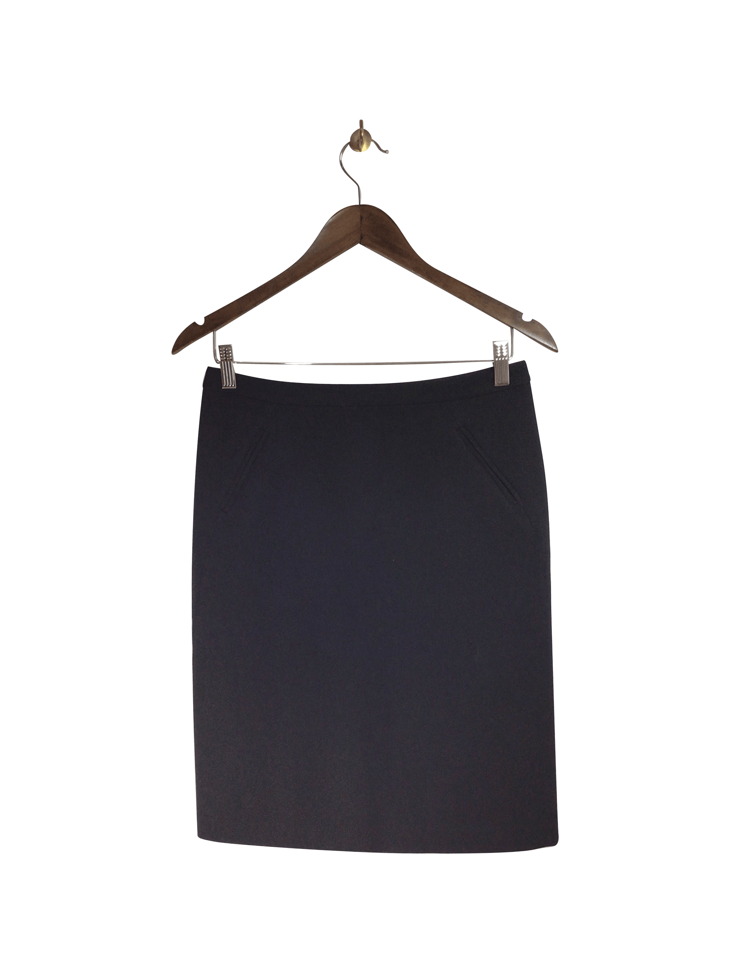 LOFT Stylish Women's Black Regular-Fit Pencil Skirt - Size 2