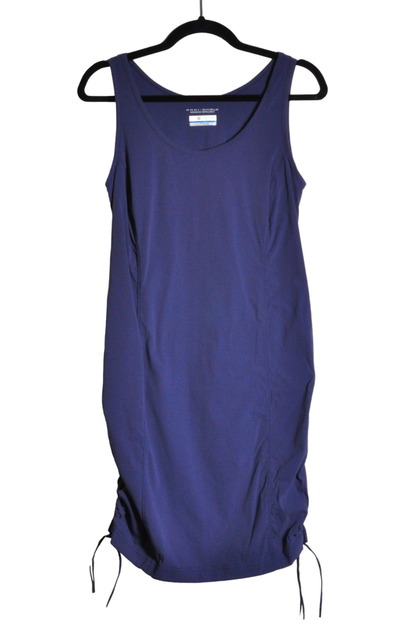 COLUMBIA Women's Blue Regular Fit Second - Hand Shirt Dress in XS