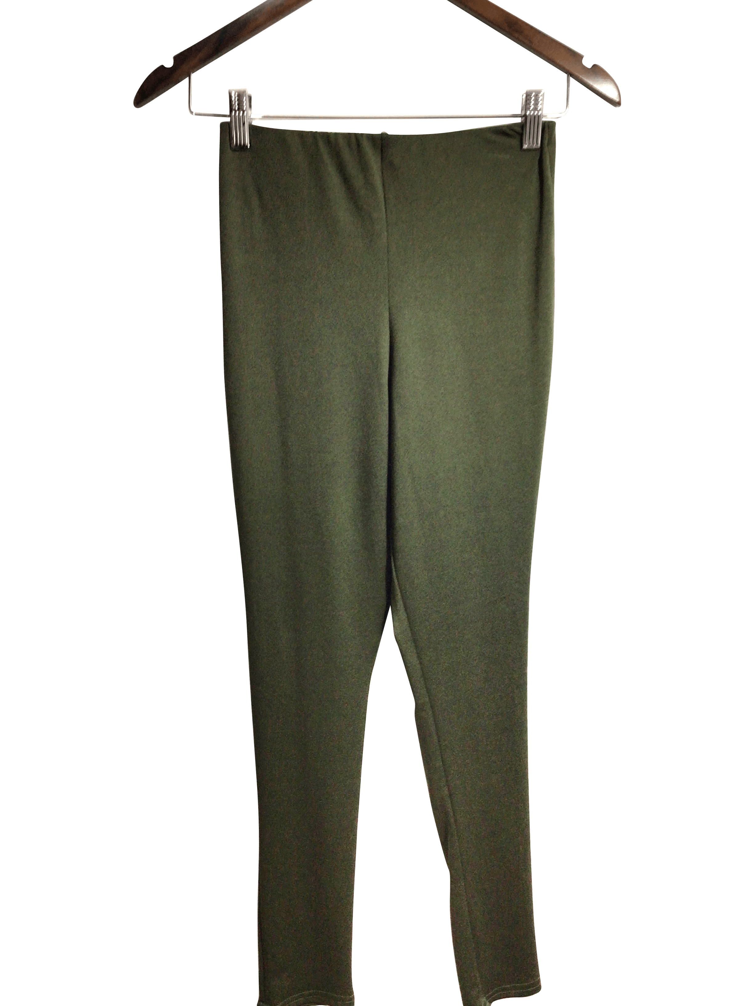 MISSGUIDED Women's Stylish Green Regular Fit Activewear Leggings - Size 4