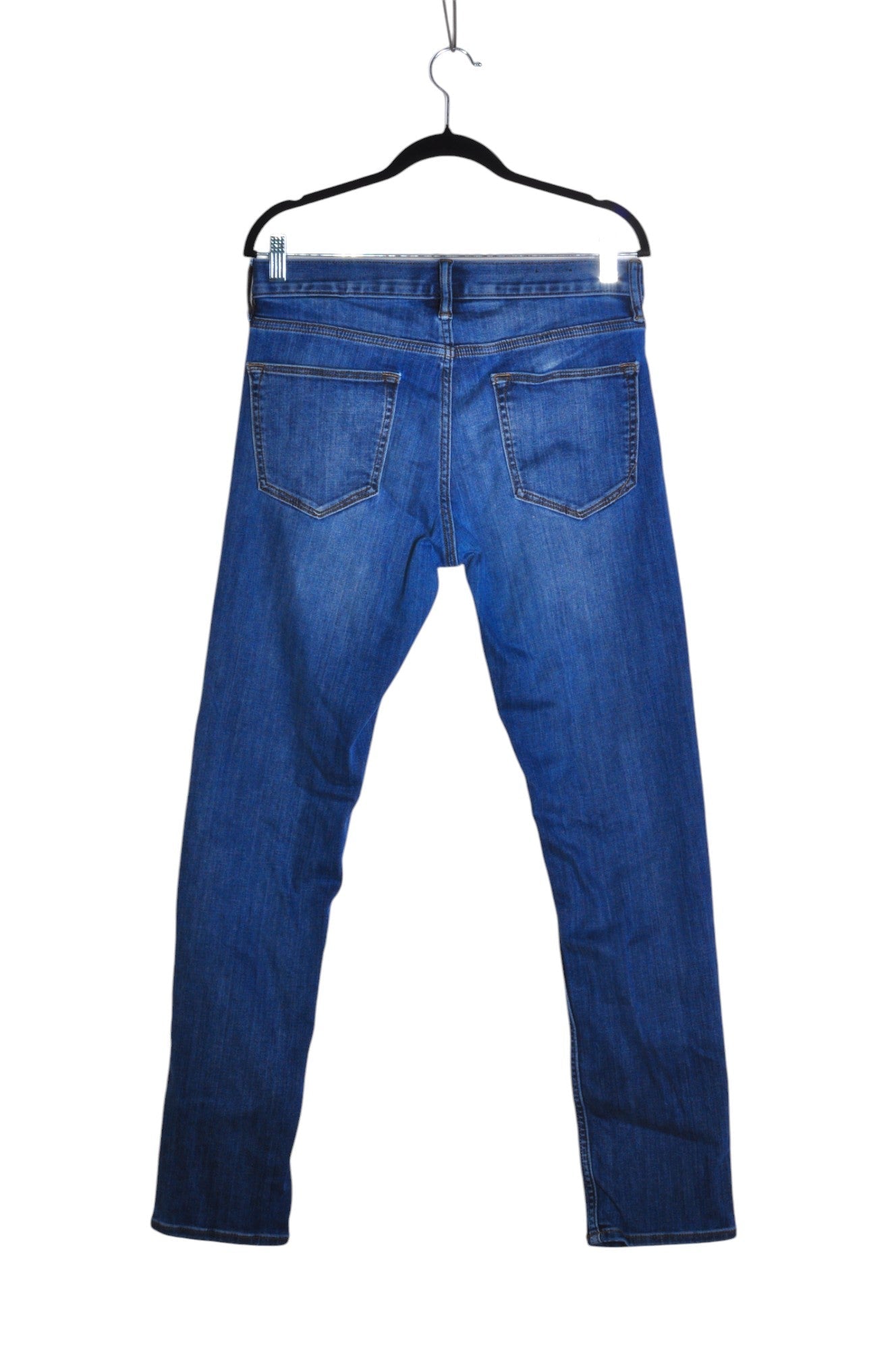 BANANA REPUBLIC Men's Stylish Blue Regular Fit Straight-Legged Jeans - Size 31x32