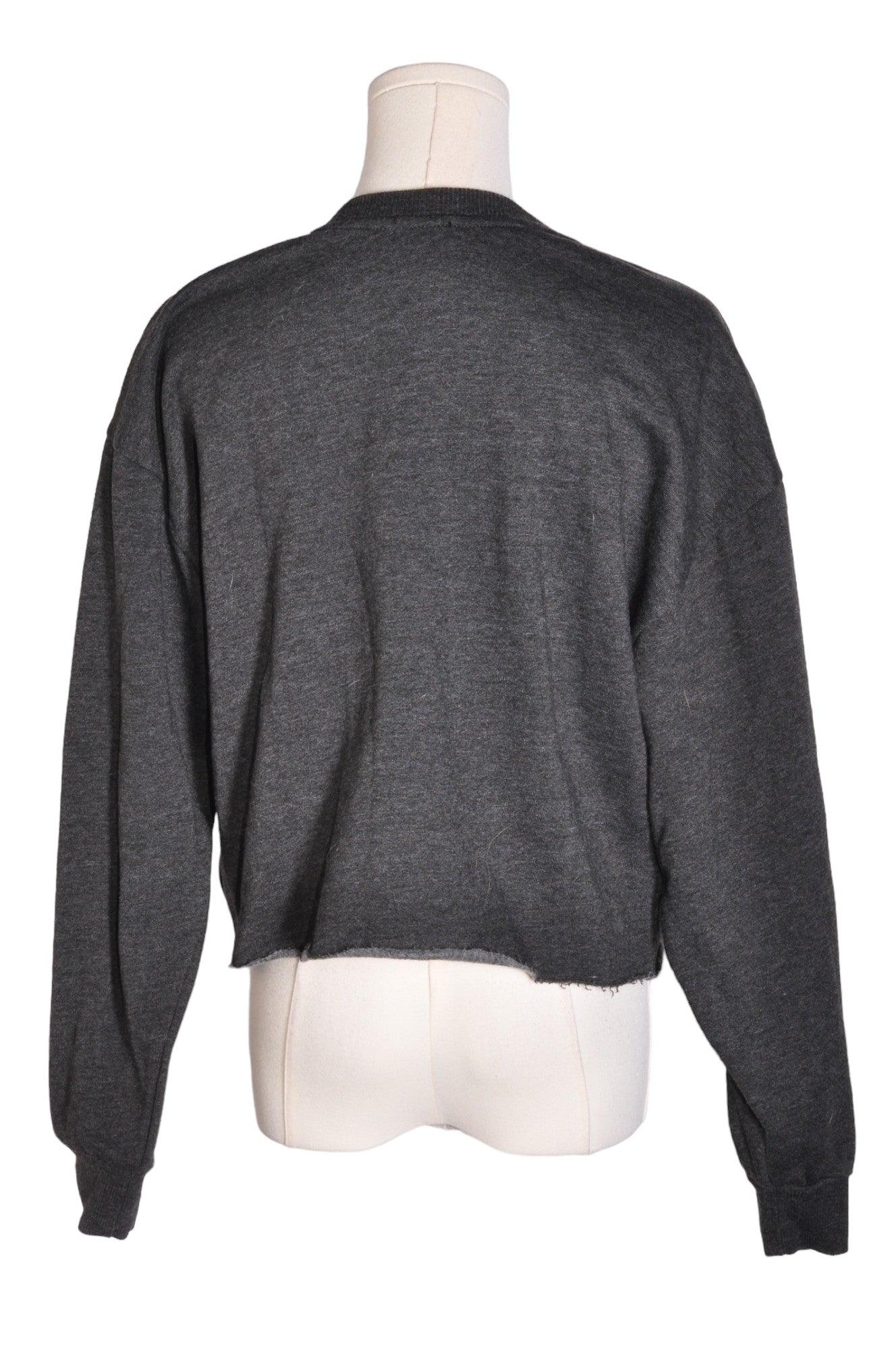 FOREVER 21 Stylish Women's Gray Regular Fit Sweater - Size M