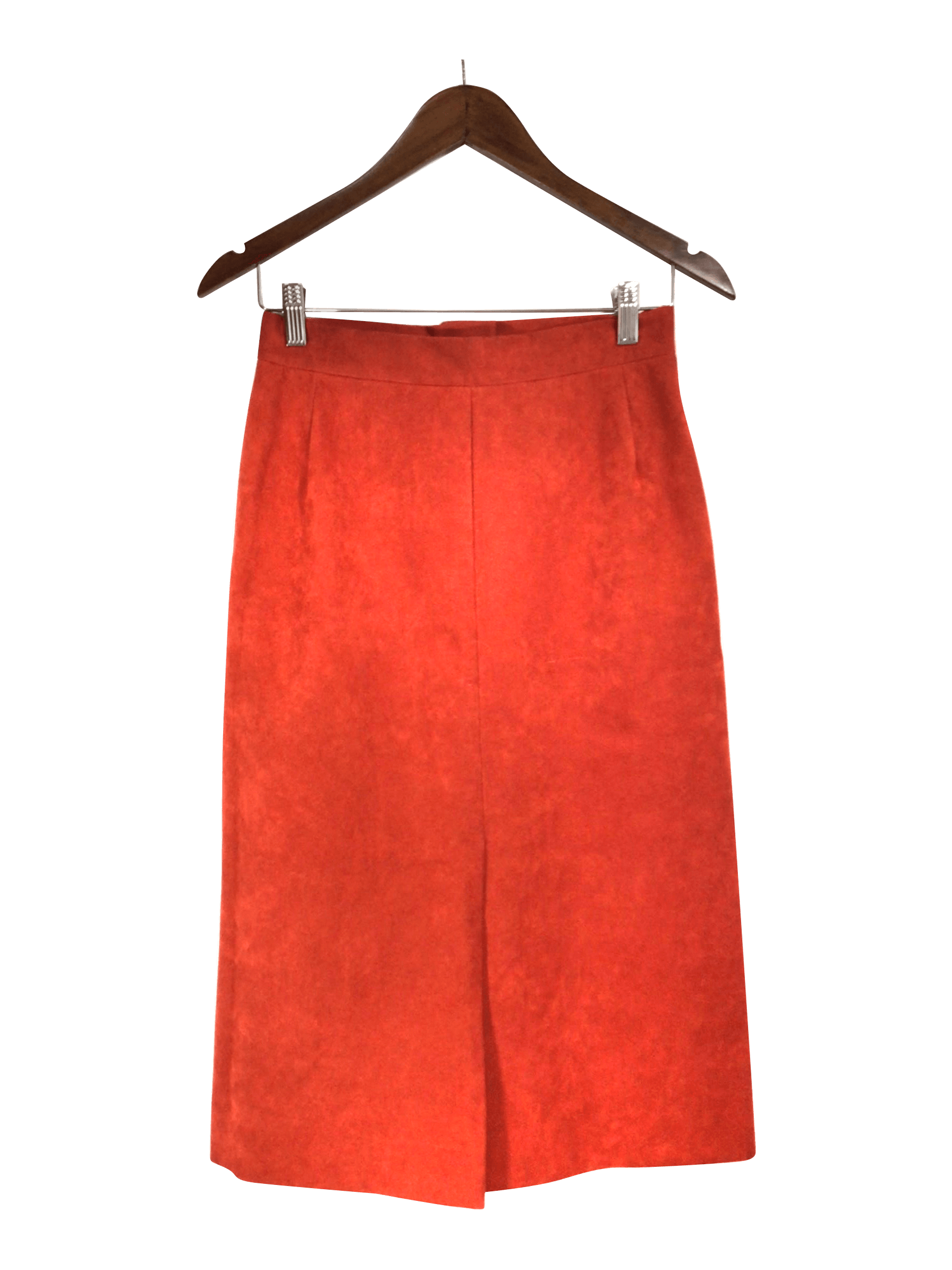 LILLY ANN Stunning Orange Regular Fit Second - Hand Skirt Size 29