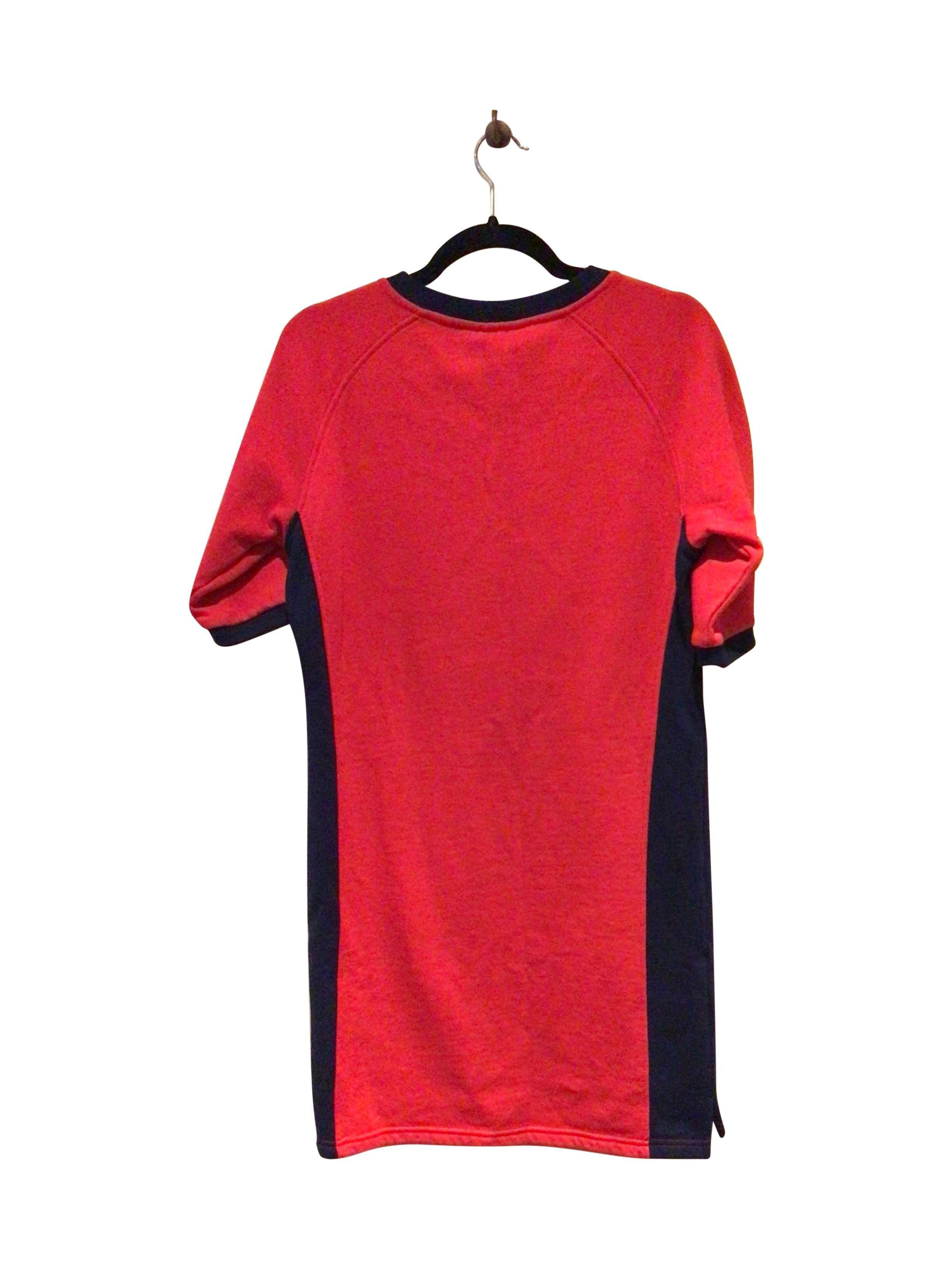 FILA Stylish Regular Fit Red Midi Dress - Size S