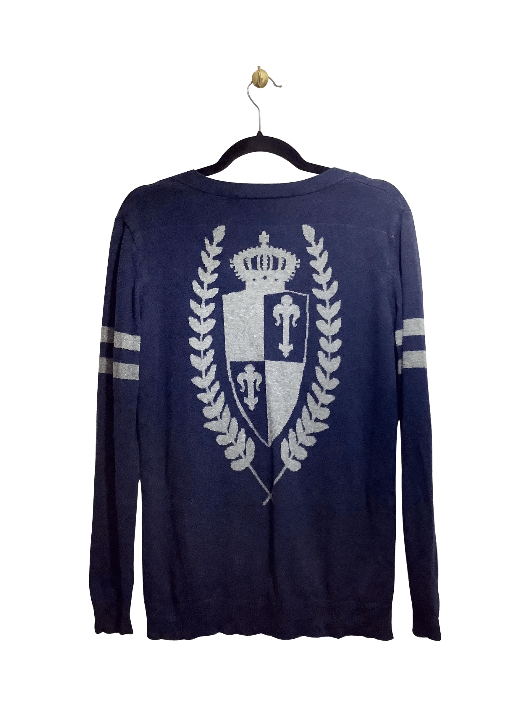 FOREVER 21 Stylish Regular Fit Blue Sweatshirt - Size M