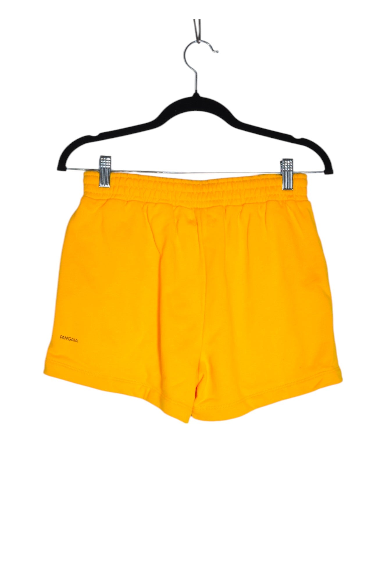 PANGAIA Women's Stylish Classic Regular-Fit Yellow Shorts - Size S
